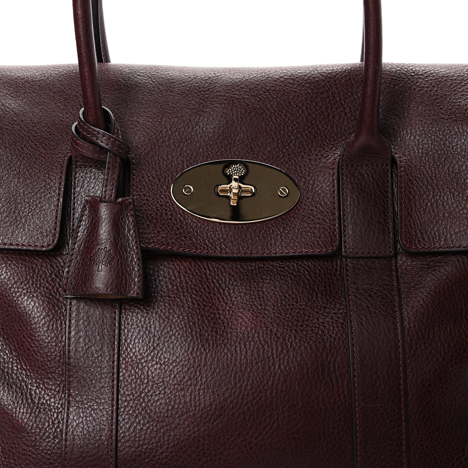 MULBERRY Classic Grain Bayswater Oxblood 549504