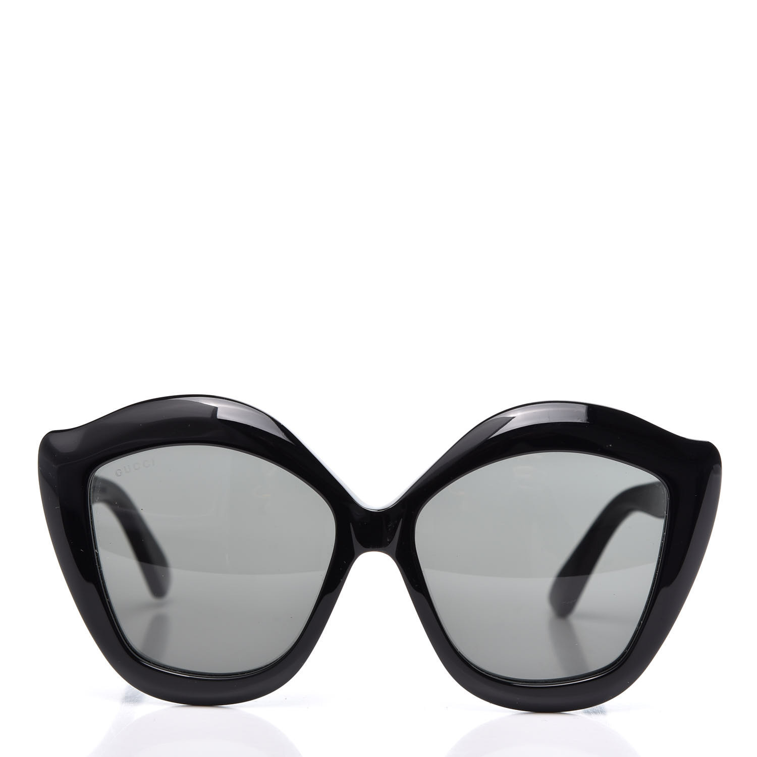 Gucci Cat Eye Sunglasses Gg0117s Black 551074 