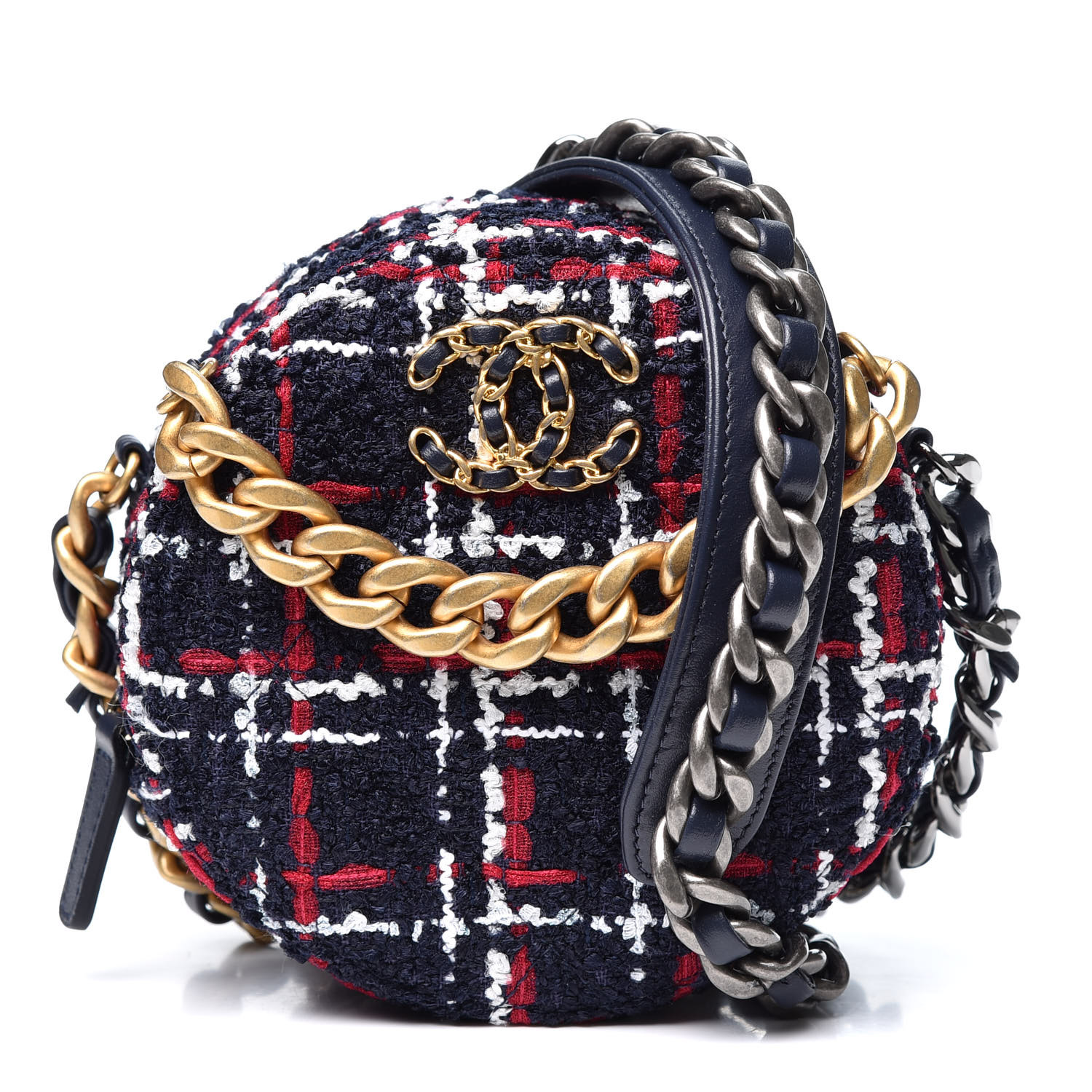 round chain bag