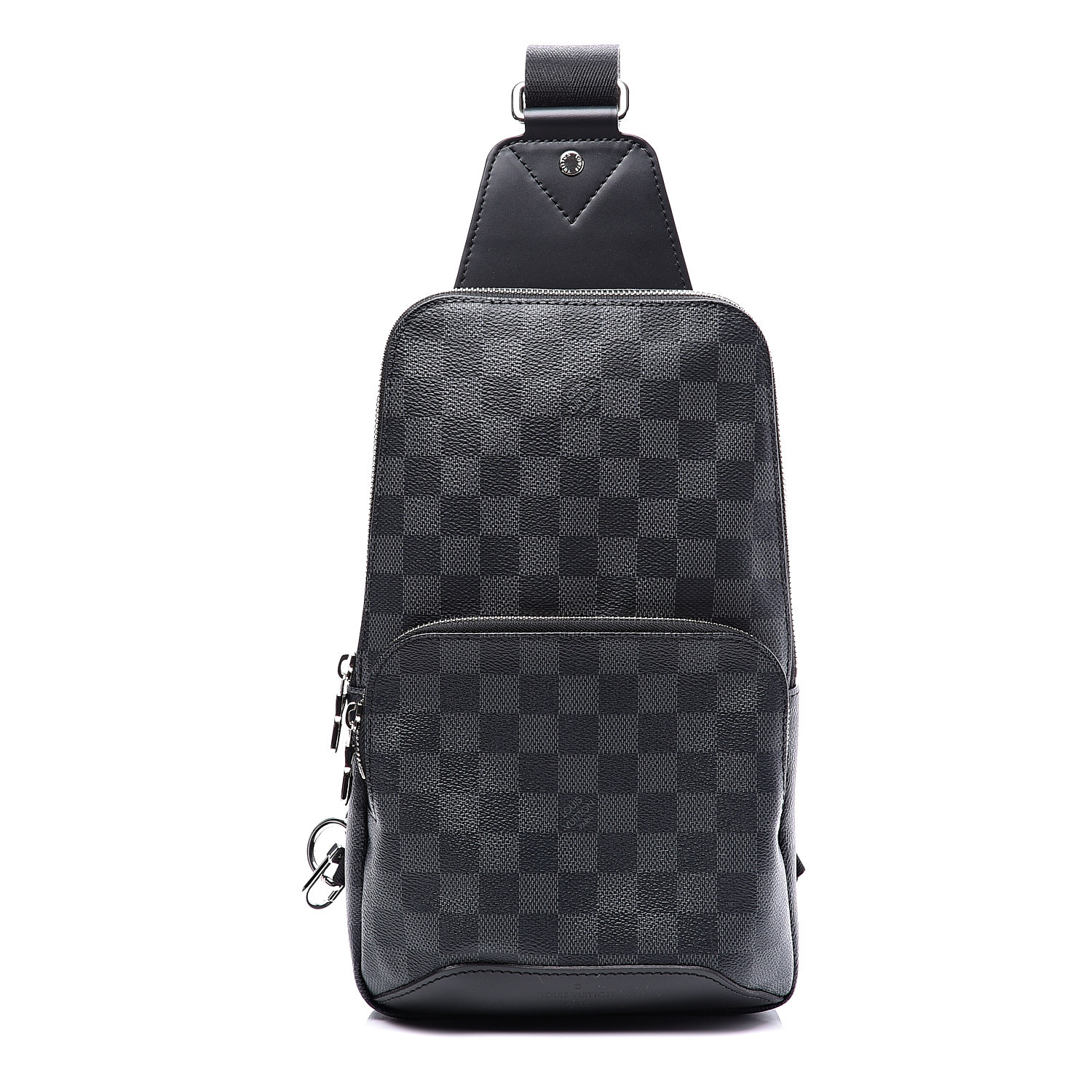 LOUIS VUITTON Damier Graphite Avenue Sling Backpack 554330