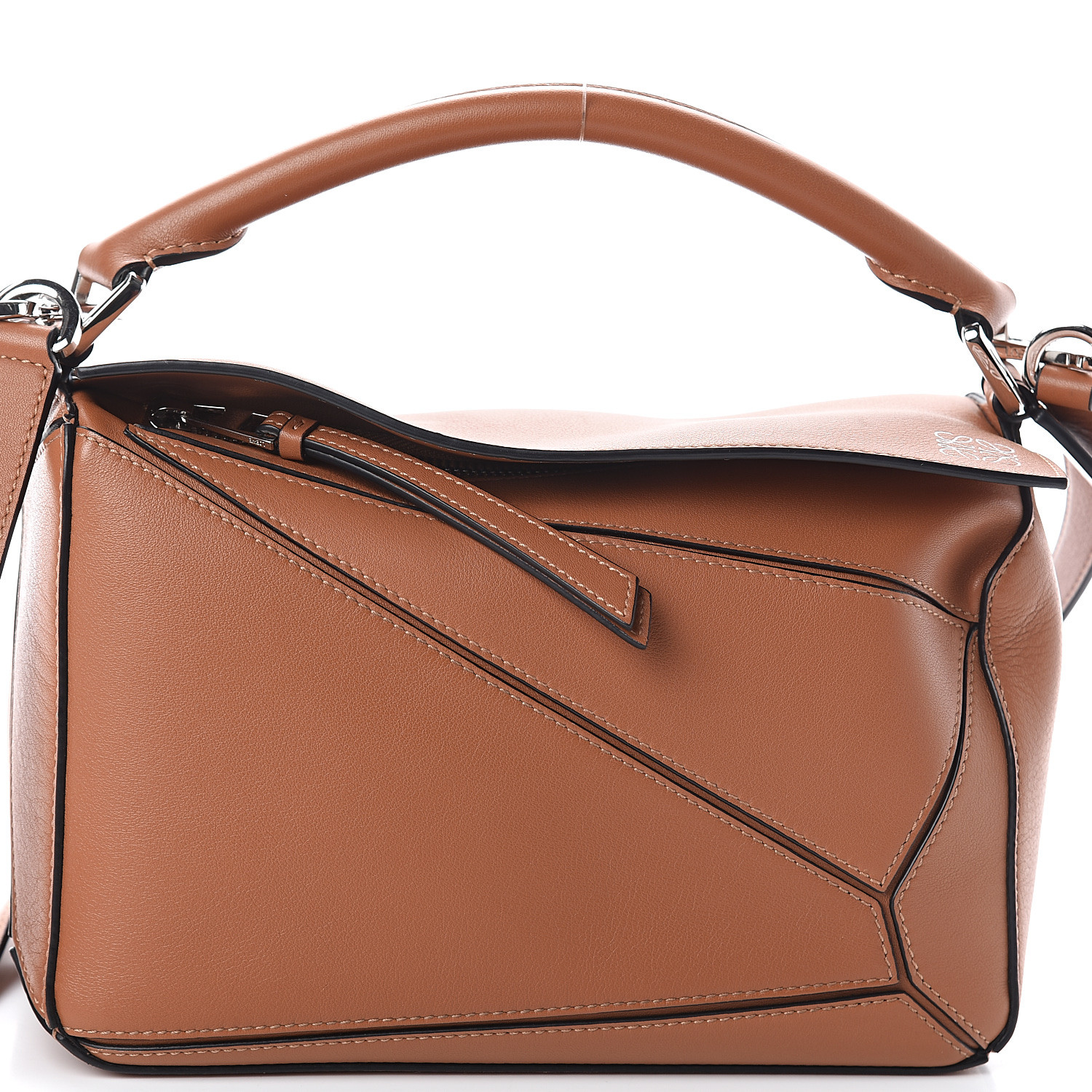 loewe tan puzzle bag