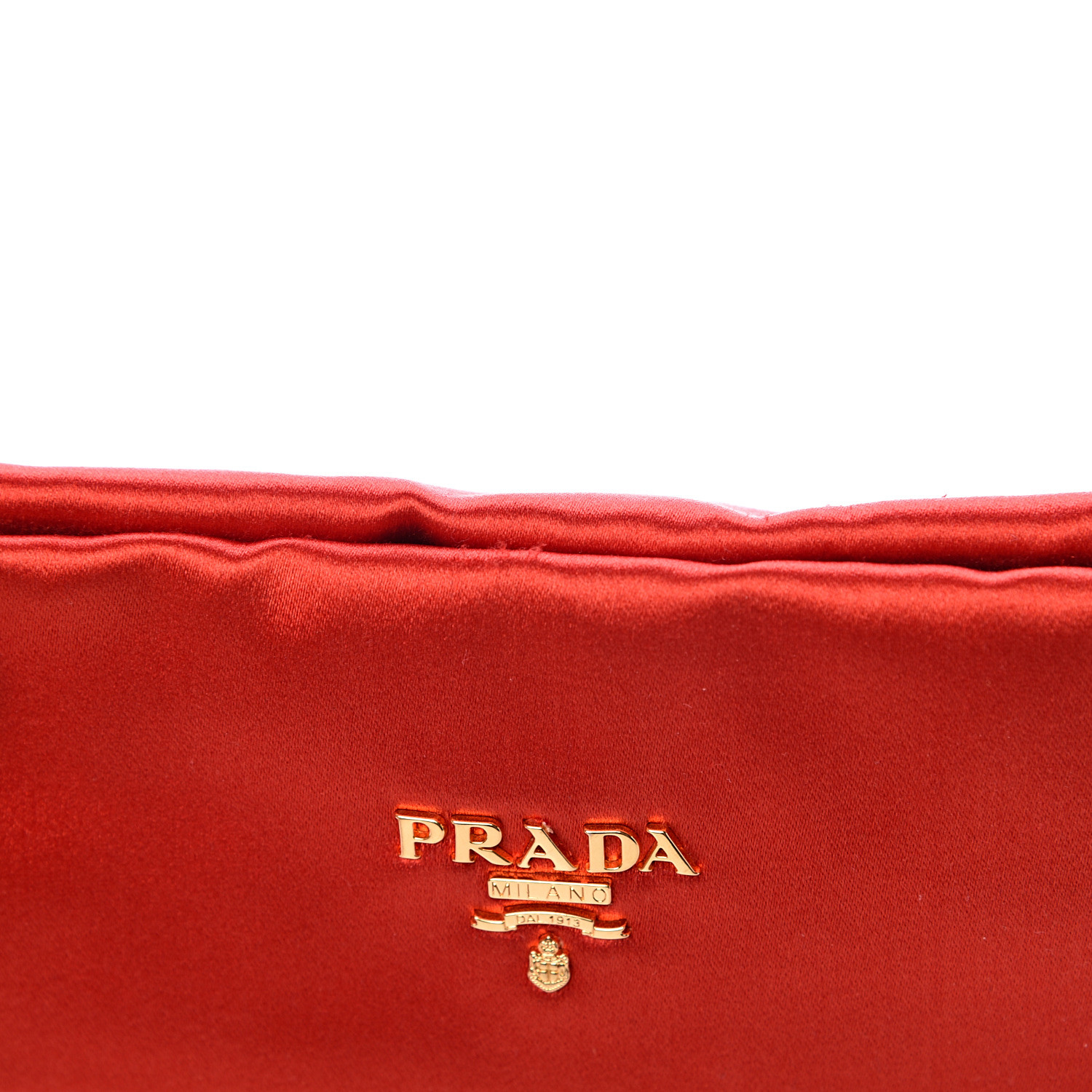 prada clutch orange