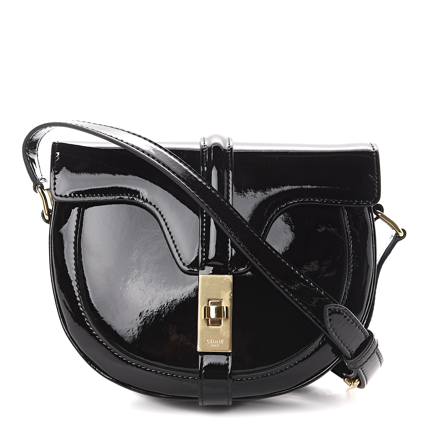 celine patent leather bag