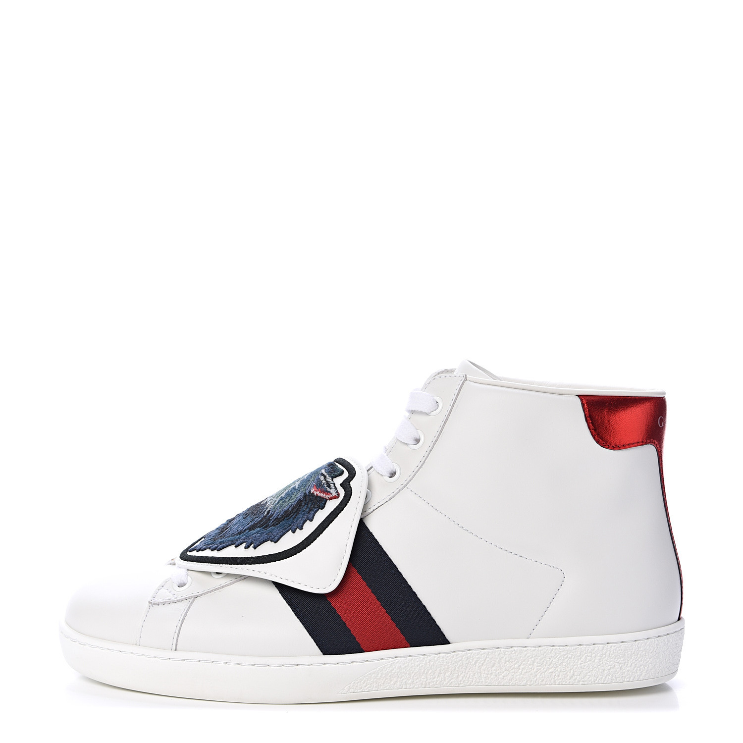 GUCCI Calfskin Mens Wolf Removable 