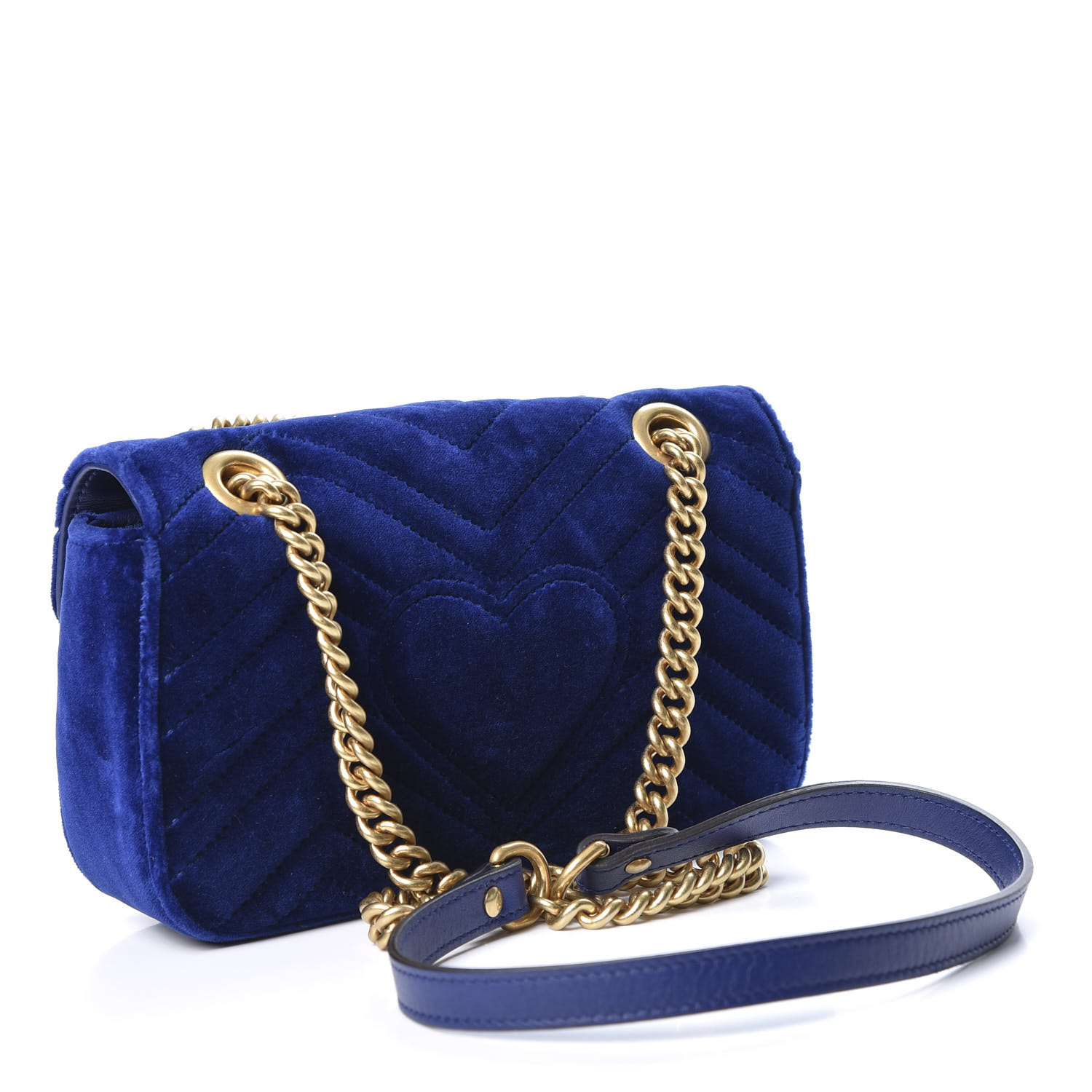 gucci marmont cobalt blue