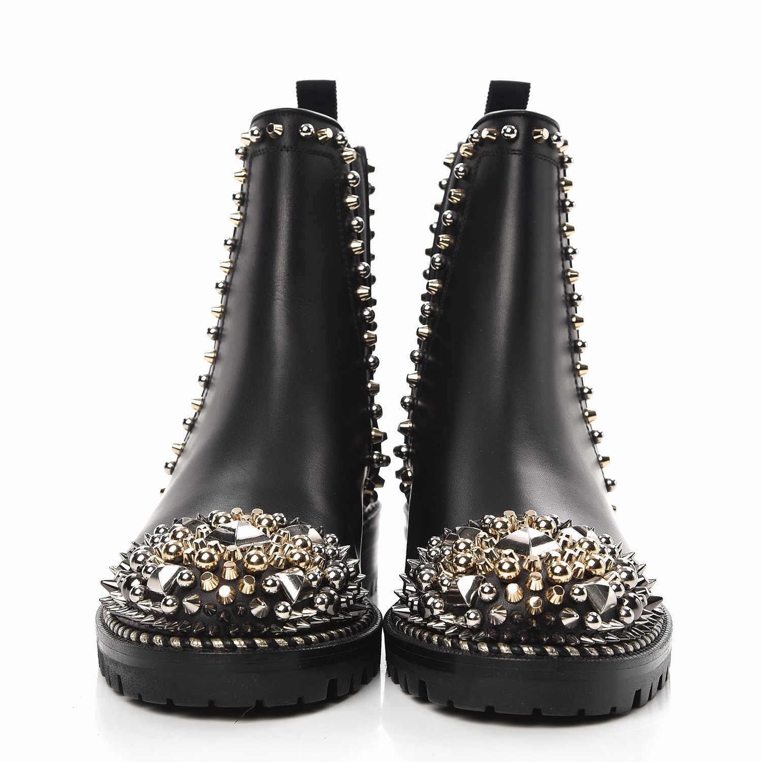 studded louboutin boots