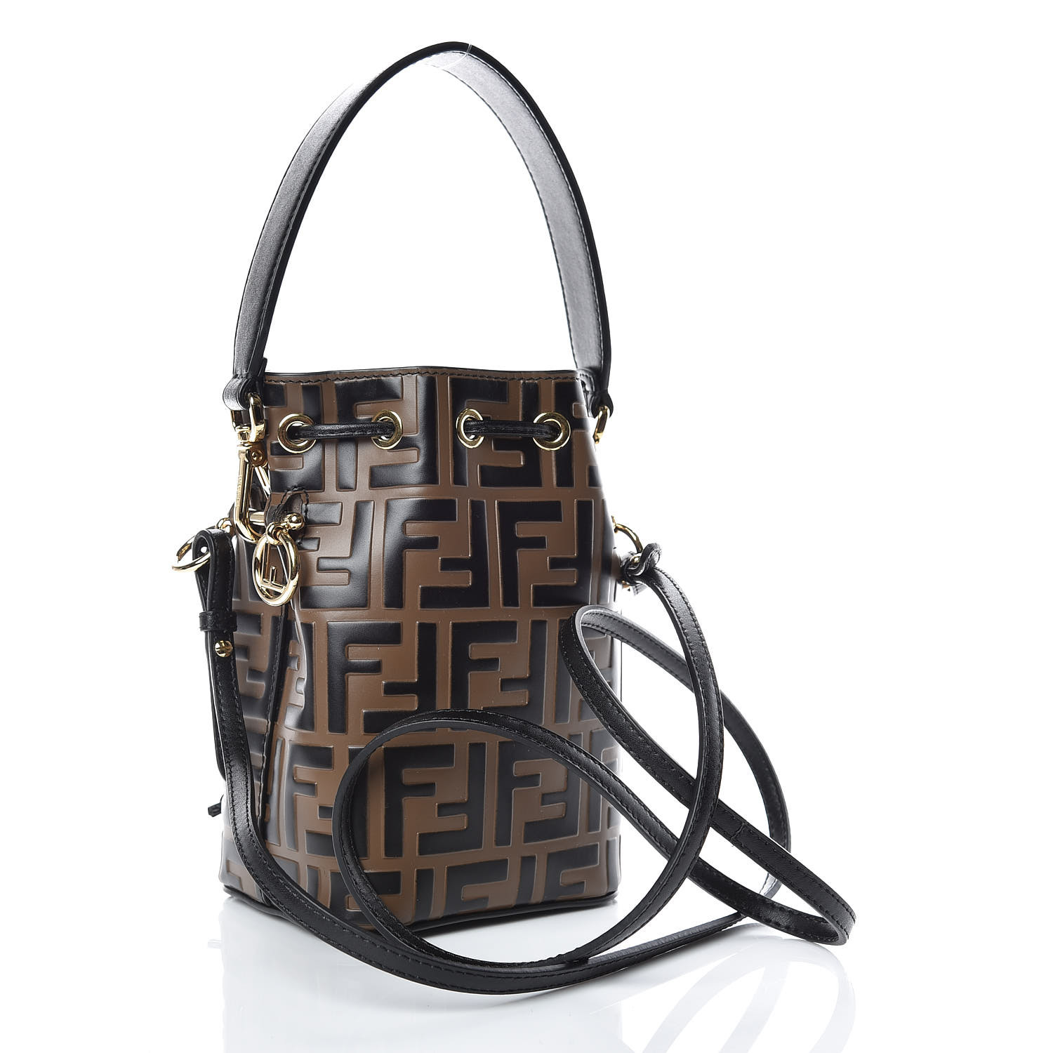 fendi mon tresor mini bucket bag sale