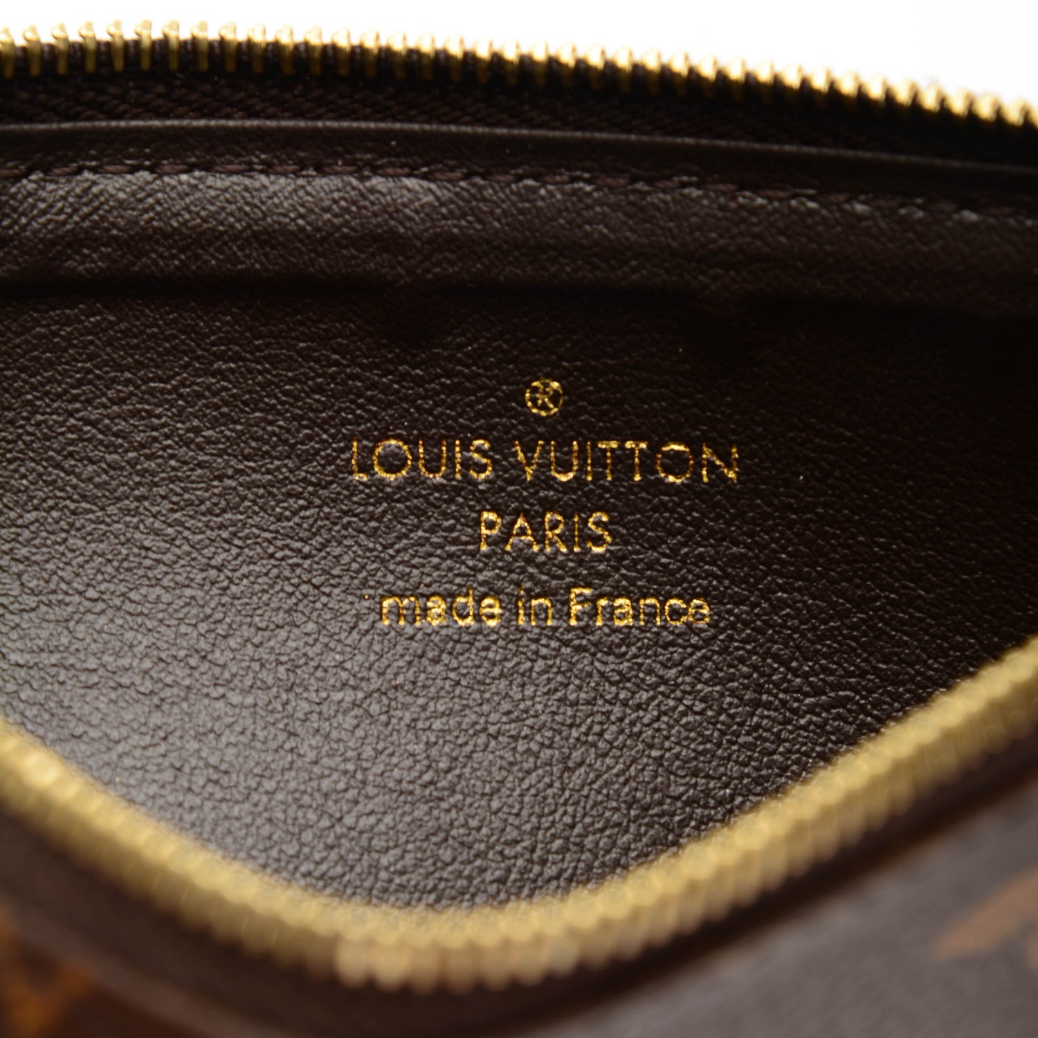 Louis Vuitton Felicie Zippred Pouch Insert Monogram Vernis Leather