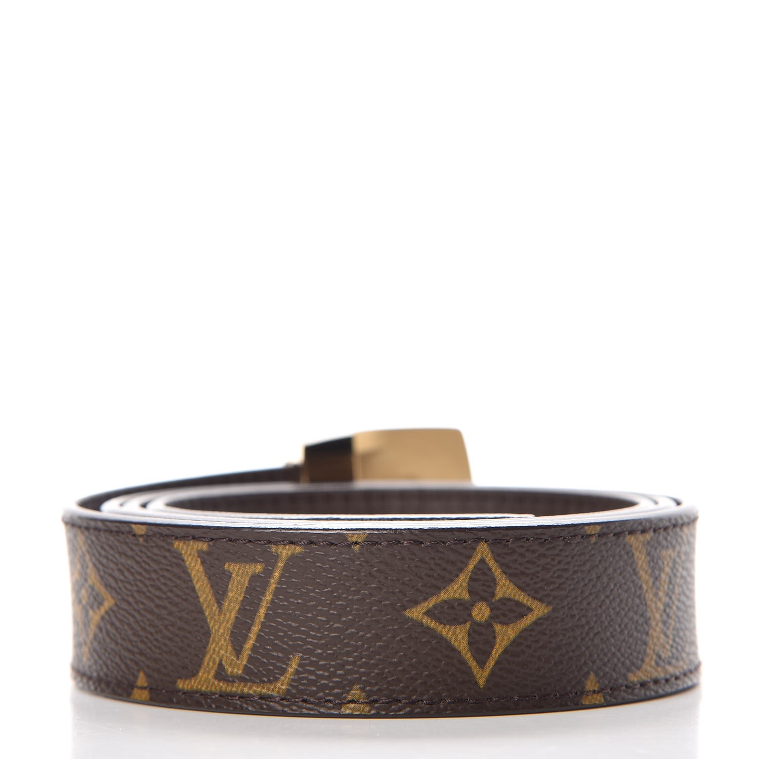 Louis Vuitton Reversible Belt Black/ Brown Size 95/38