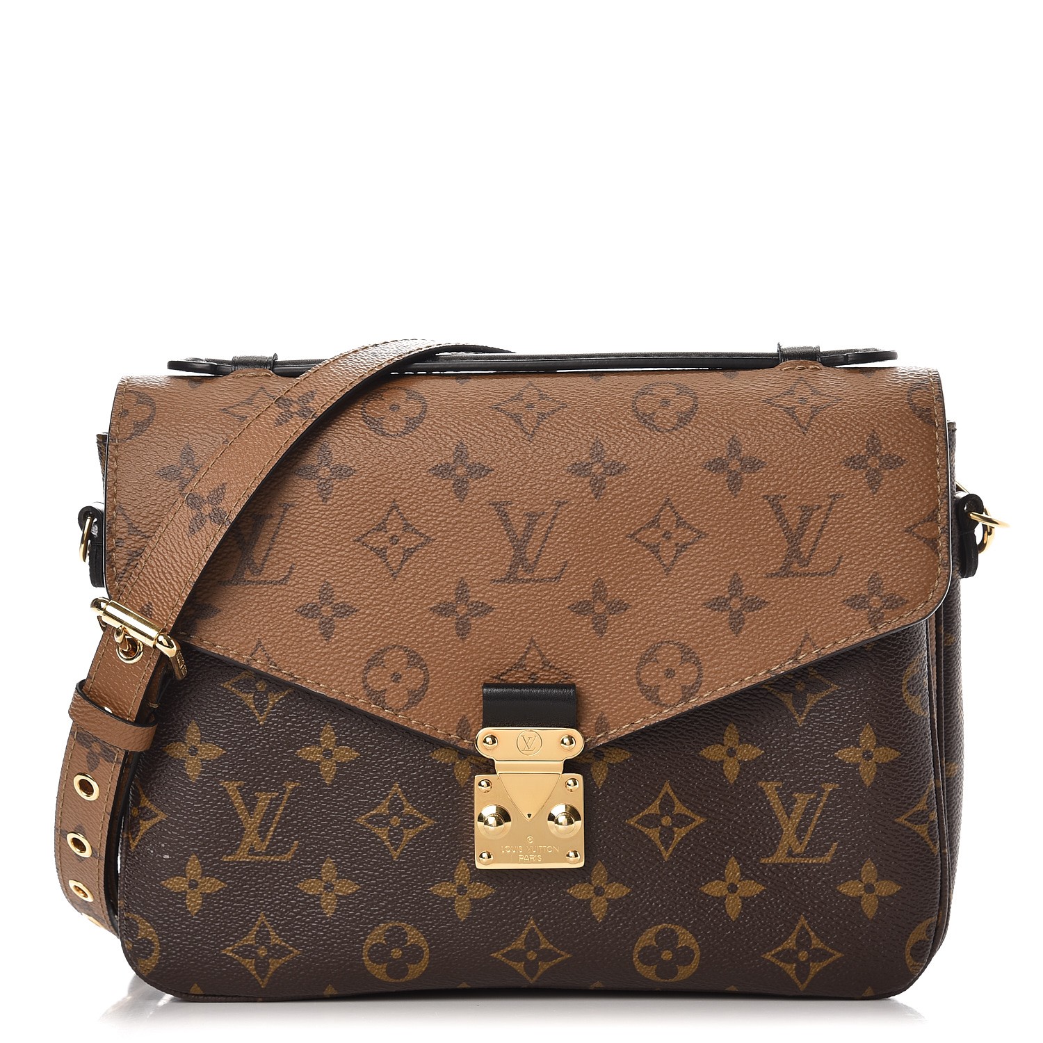 LOUIS VUITTON Reverse Monogram Pochette Metis 257295