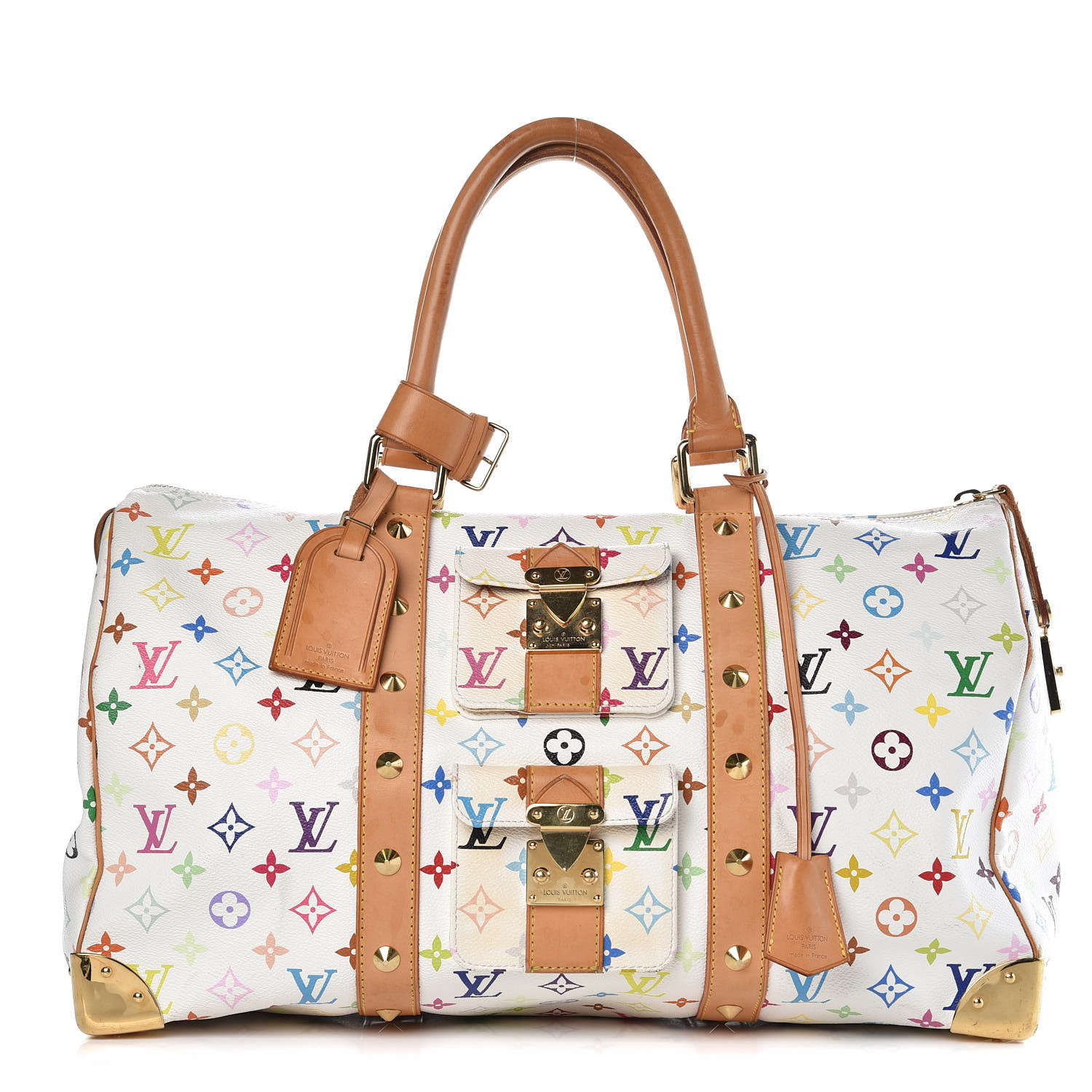 louis vuitton multicolor duffle bag