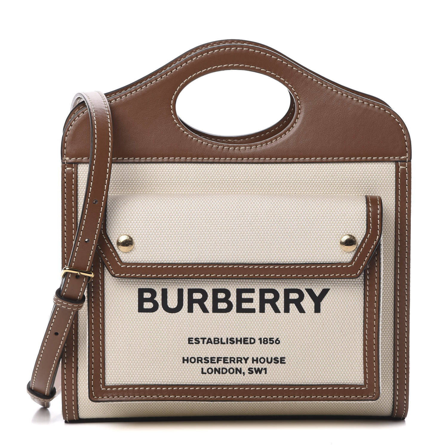 burberry mini canvas bag