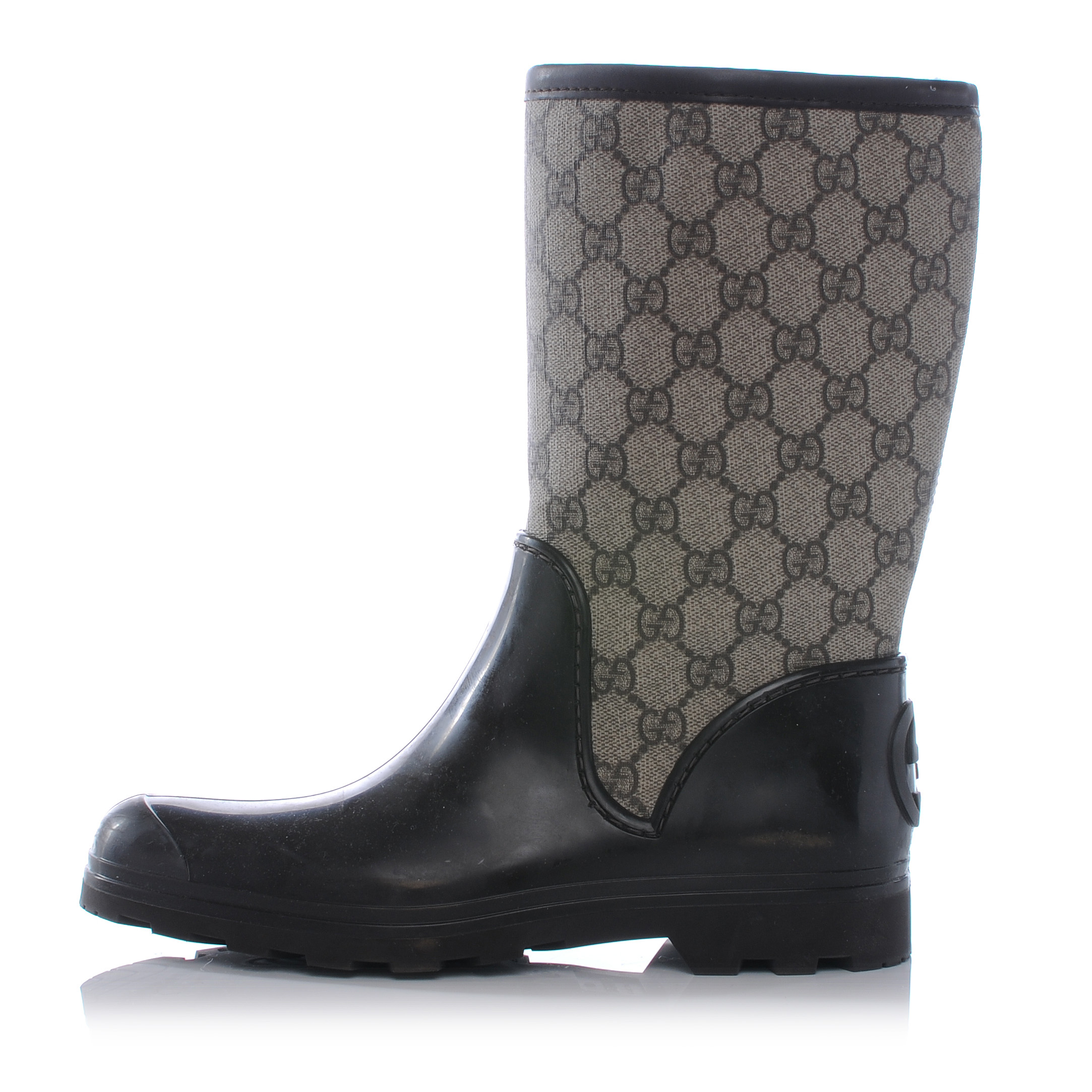 gucci prato rain boots