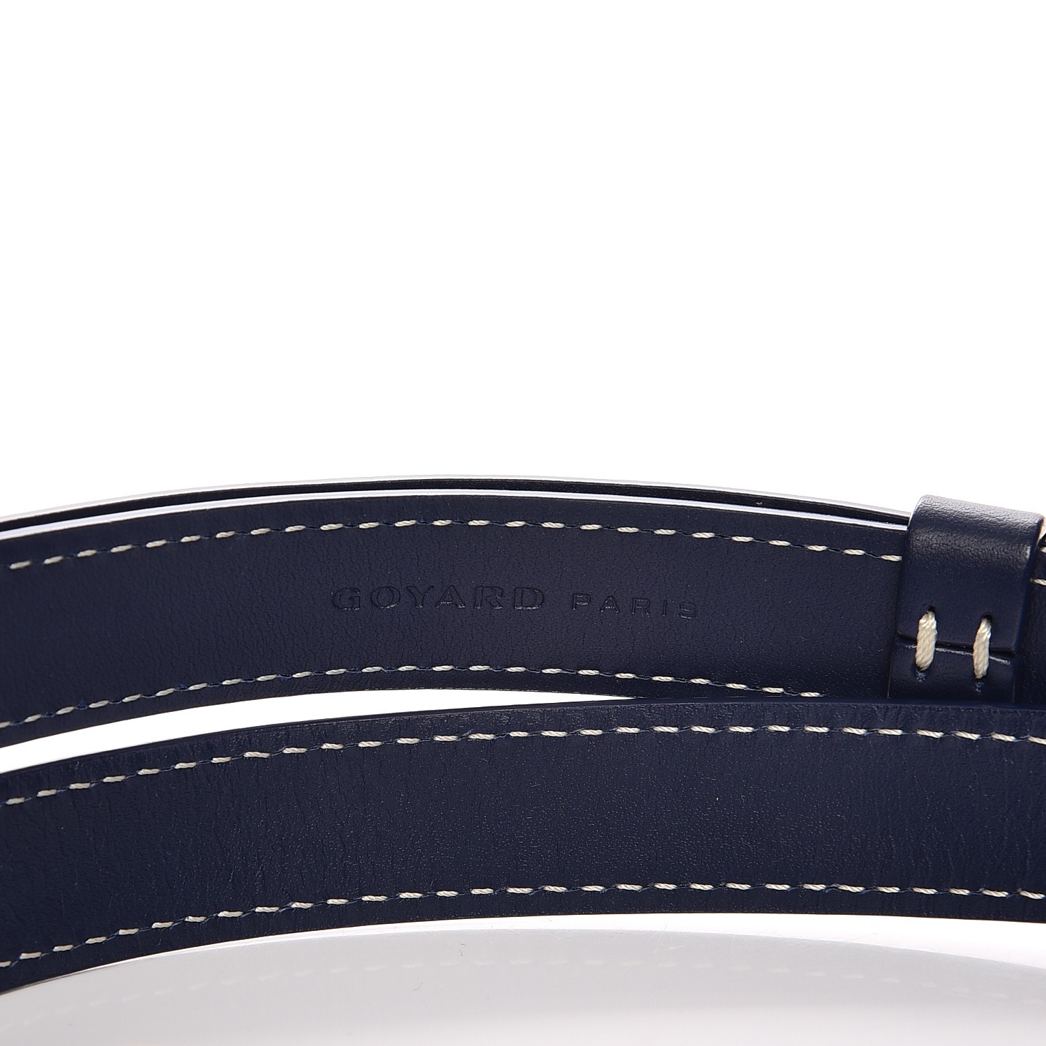 blue shoulder strap