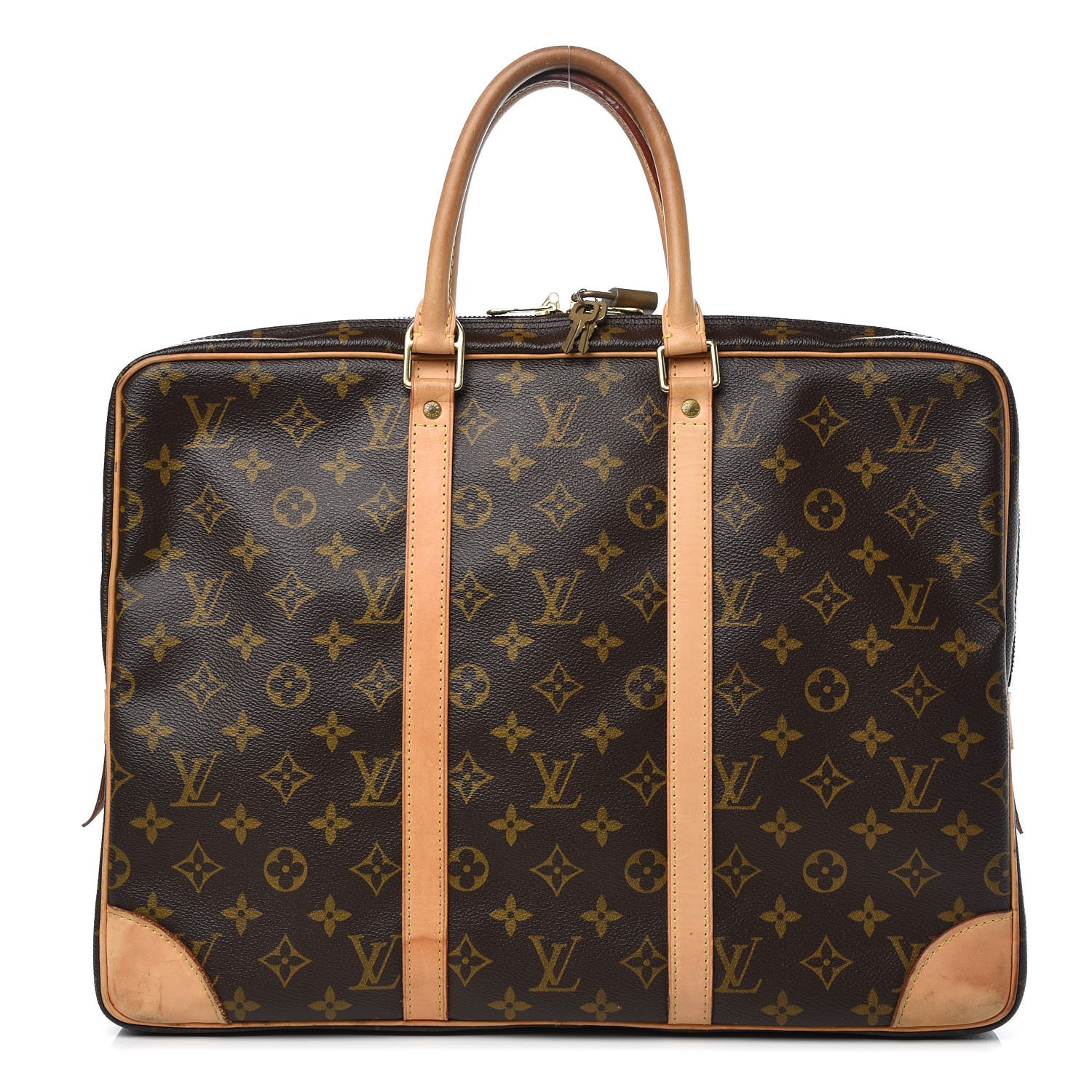 LOUIS VUITTON Monogram Porte-Documents Voyage Briefcase 309935