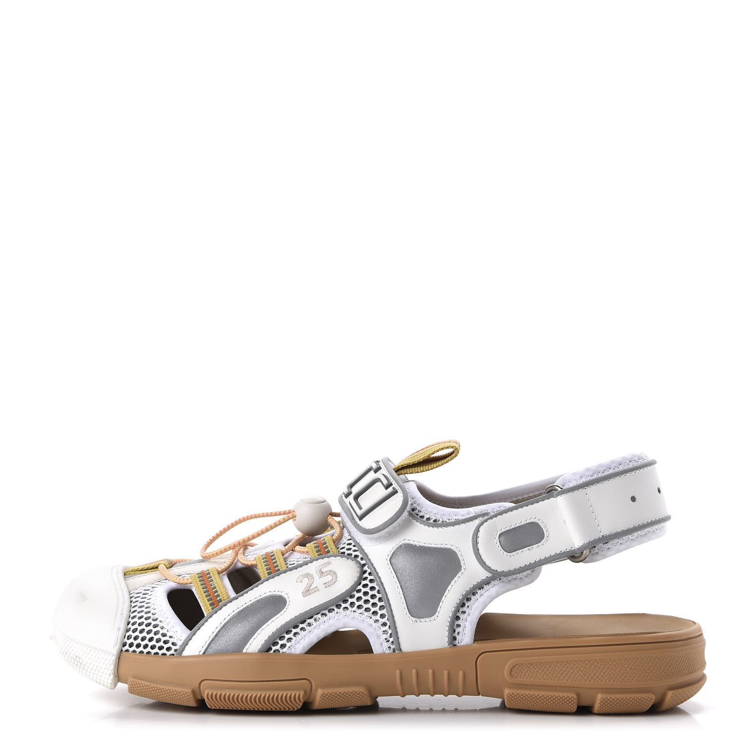 white sport sandals