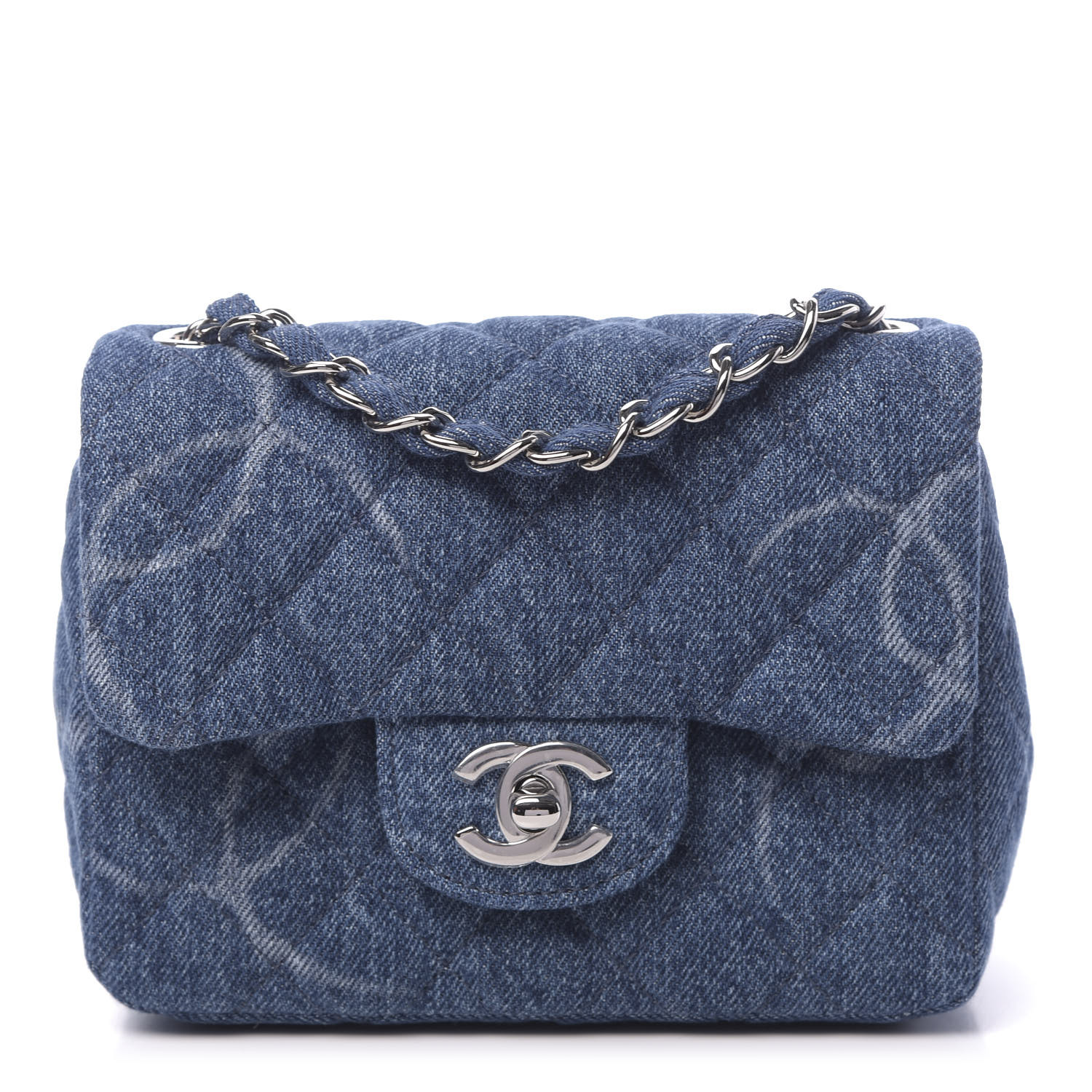 chanel denim mini