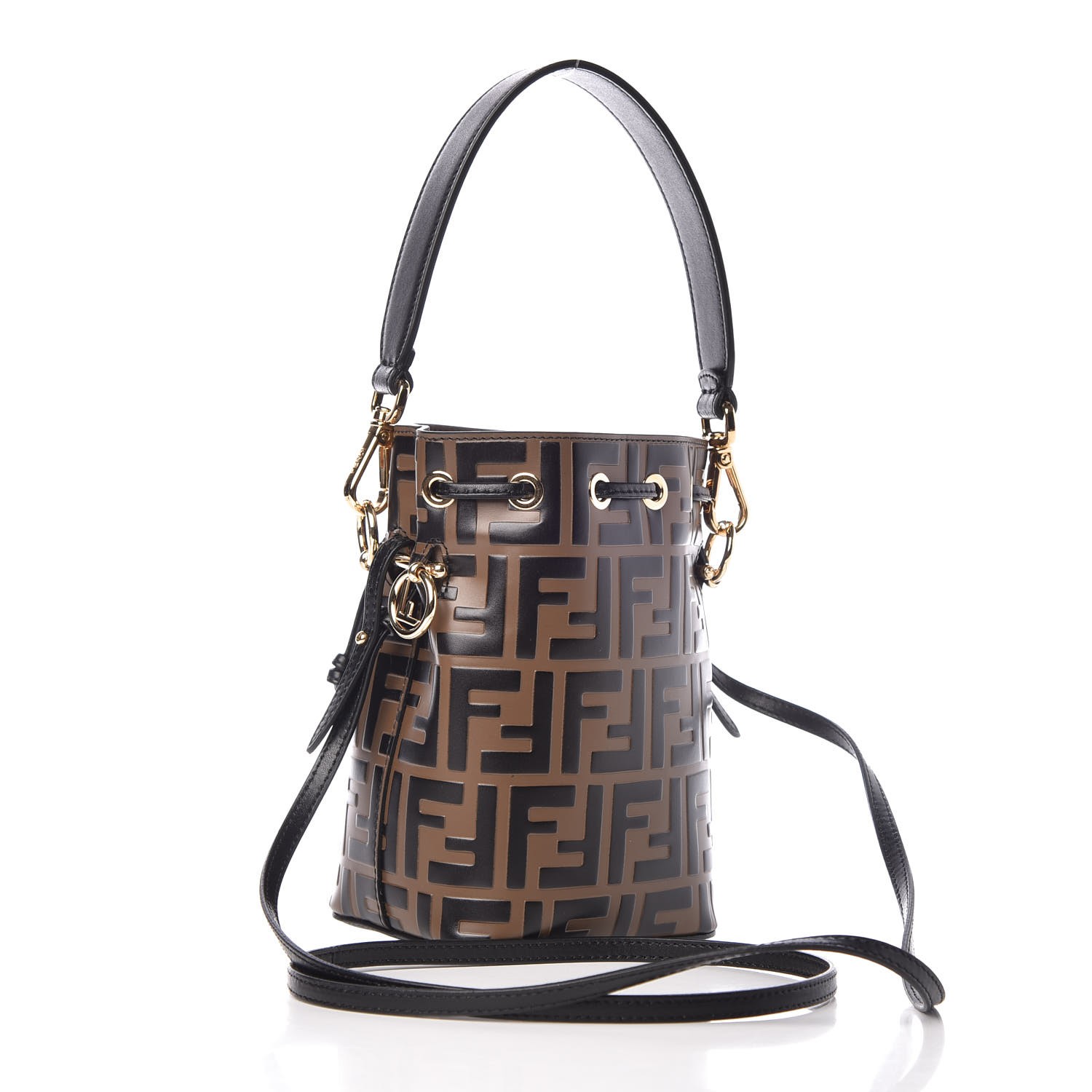 fendi mon tresor mini bucket bag sale