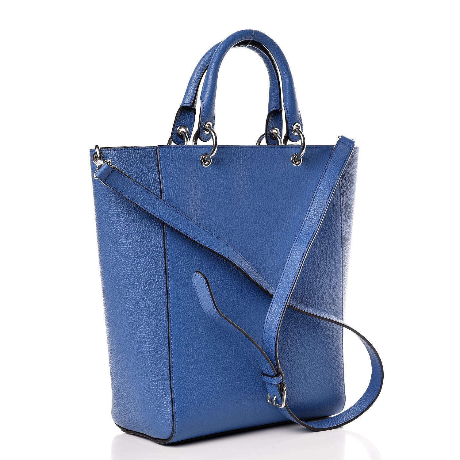 MULBERRY Classic Grain Small Maple Tote Porcelain Blue 338798 ...