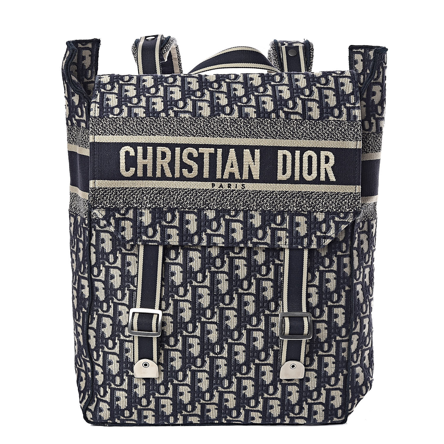 dior canvas backpack