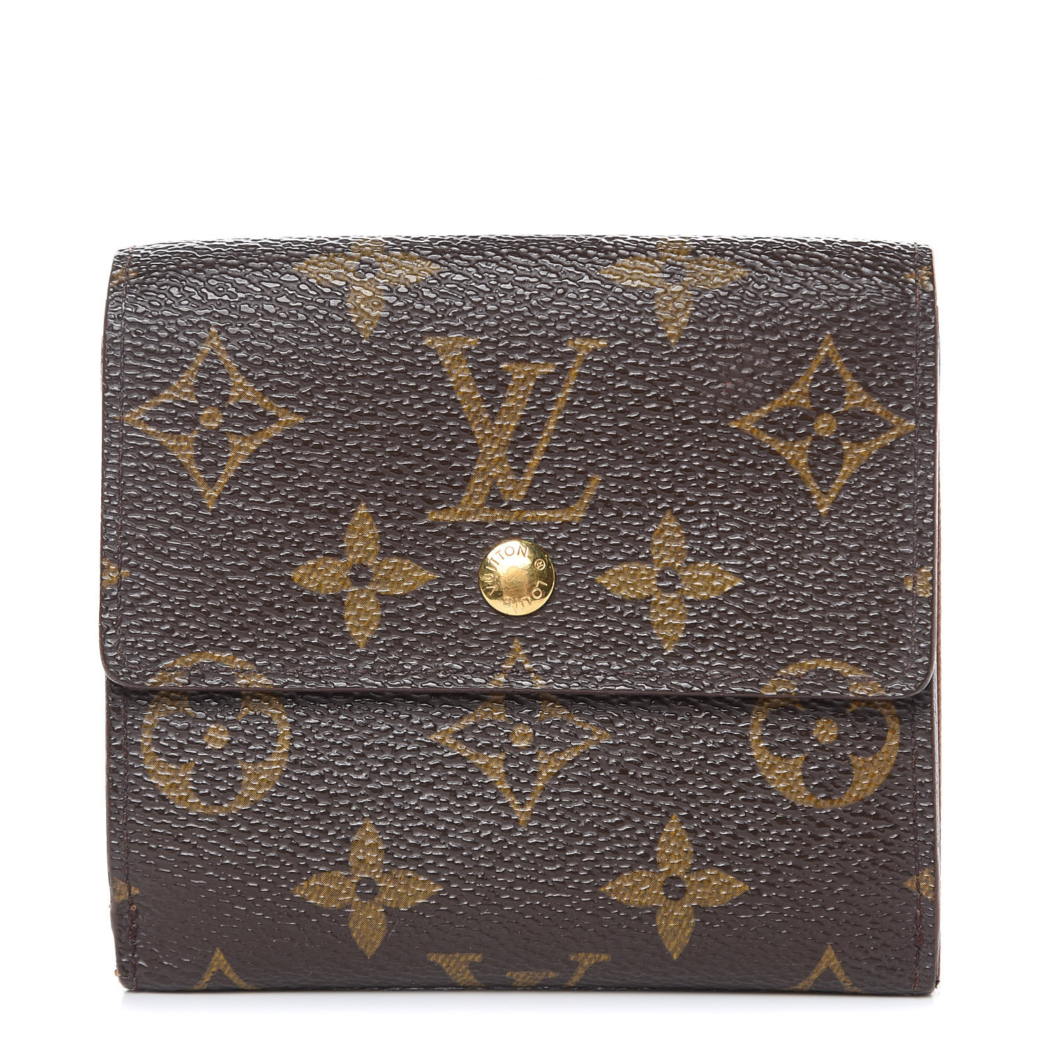 louis vuitton monogram elise wallet