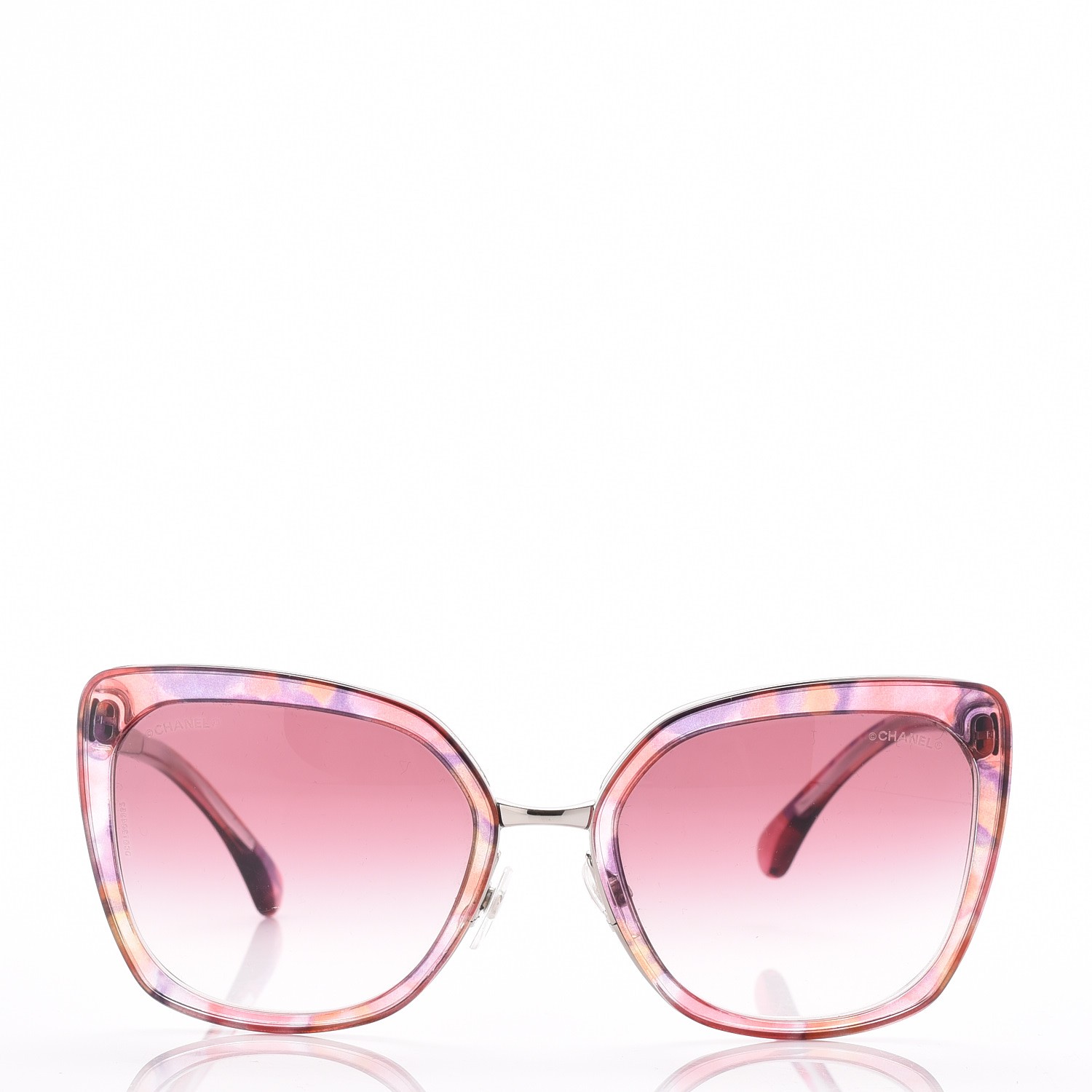 CHANEL Square Fall Polarized Sunglasses 4209 Pink 237221