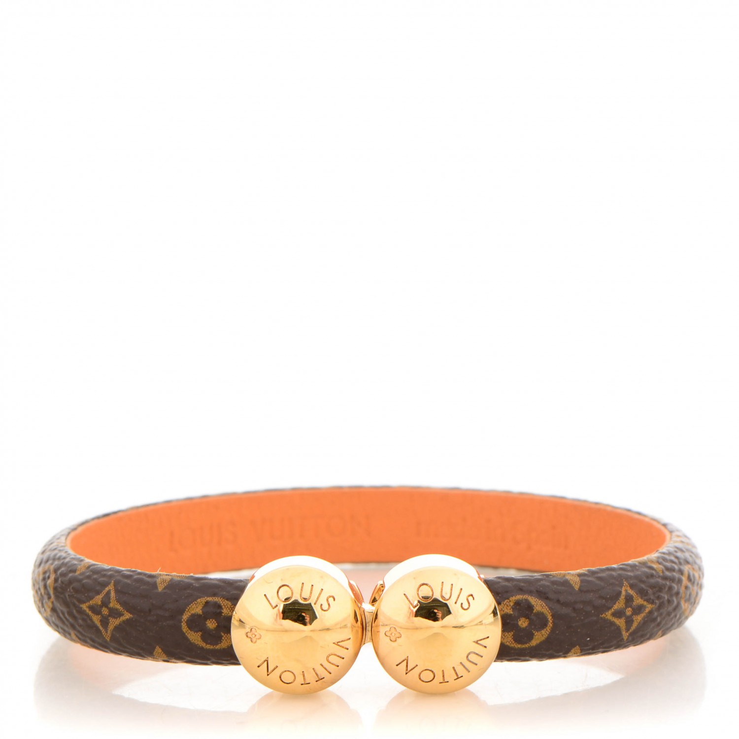 Shop Louis Vuitton Lv tribute bracelet (M6442F, M6442E) by