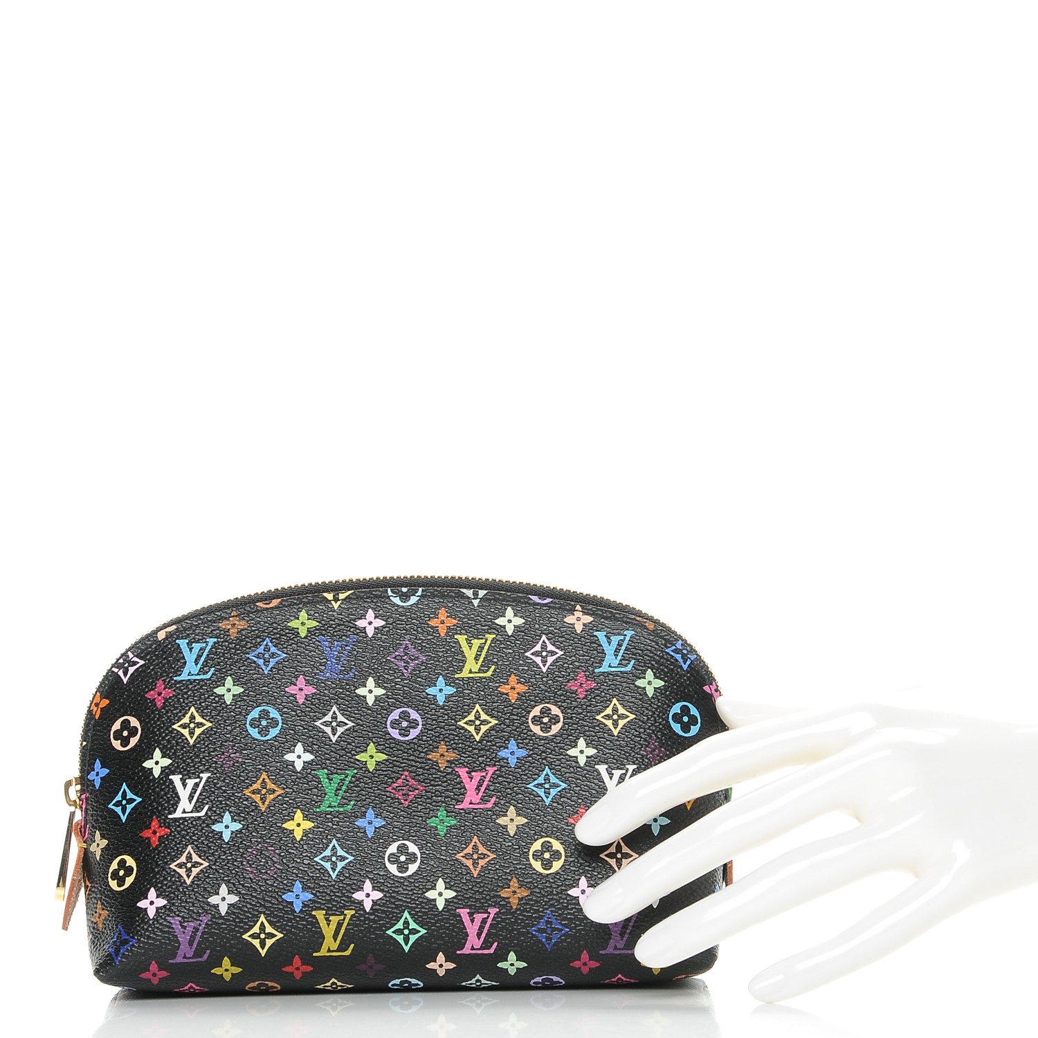 lv multicolor cosmetic pouch