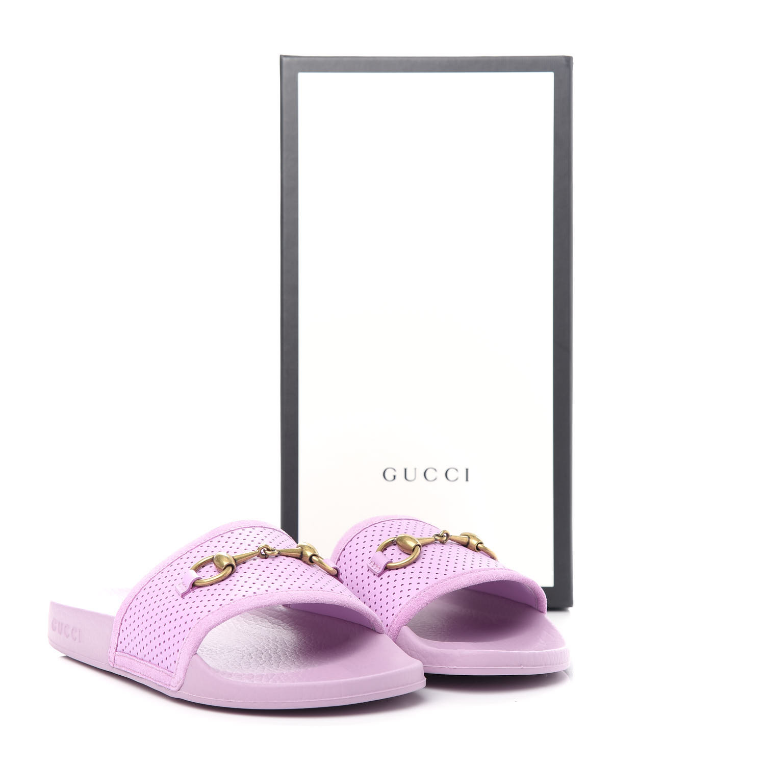 gucci sandals purple