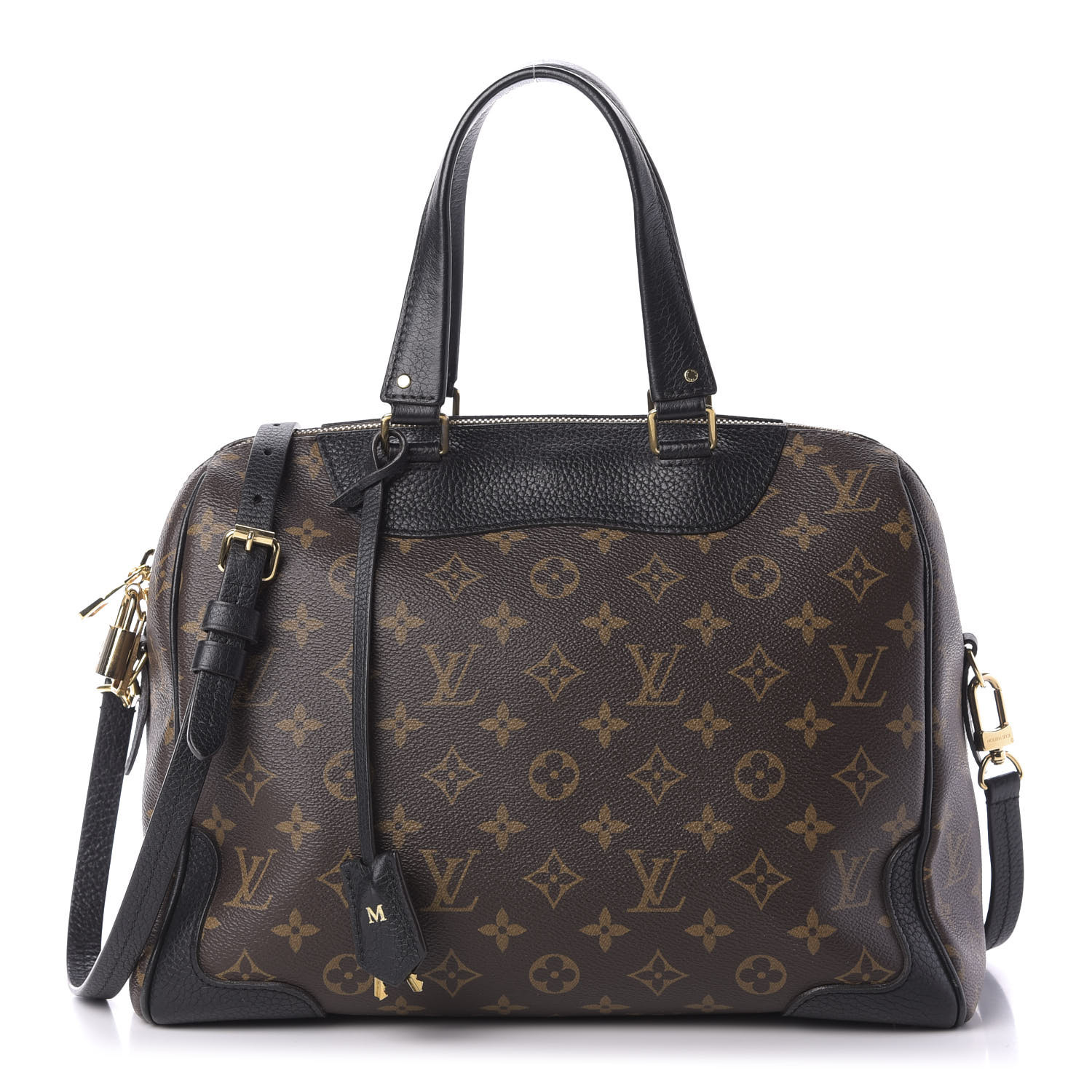 louis vuitton with black handles