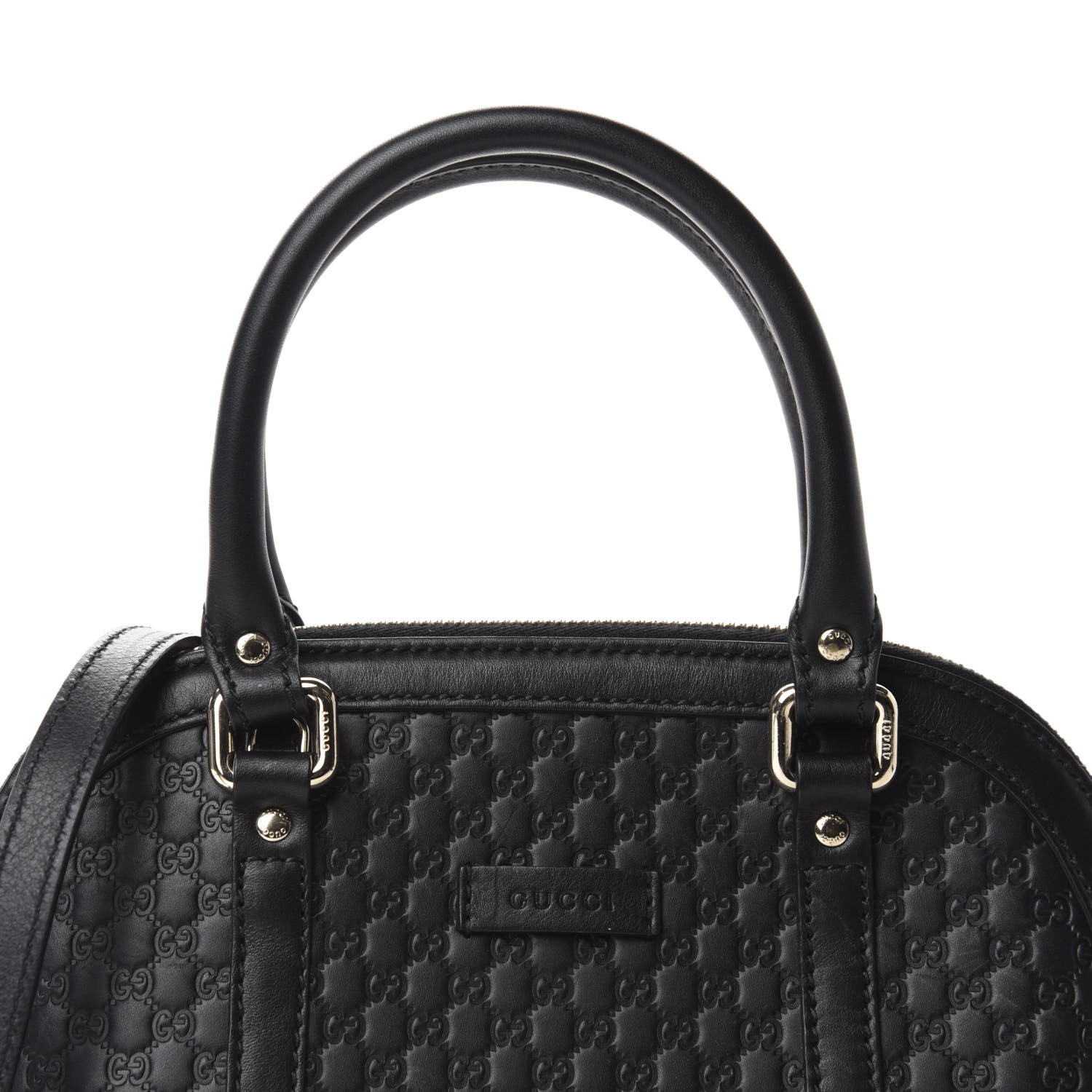 gucci microguccissima mini dome bag black