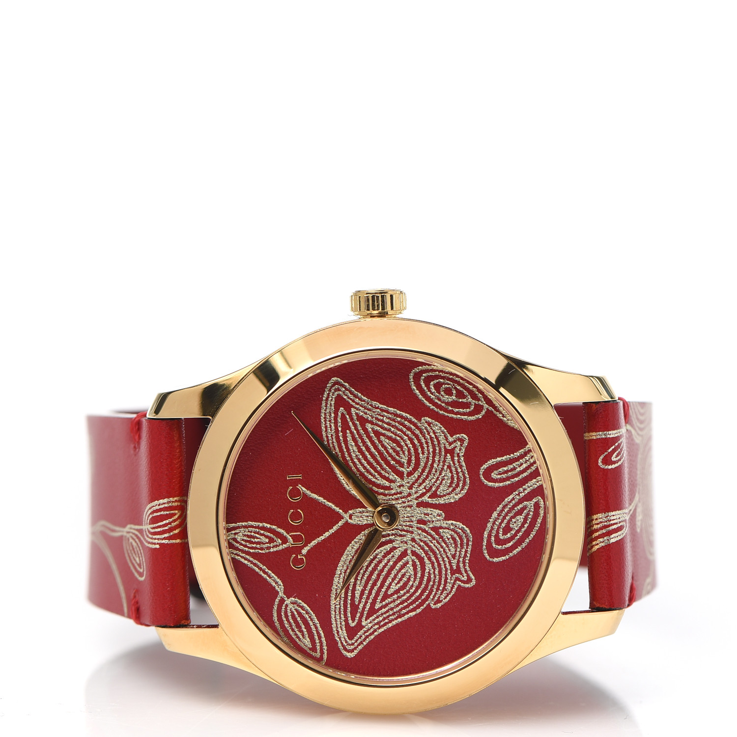 gucci butterfly watch