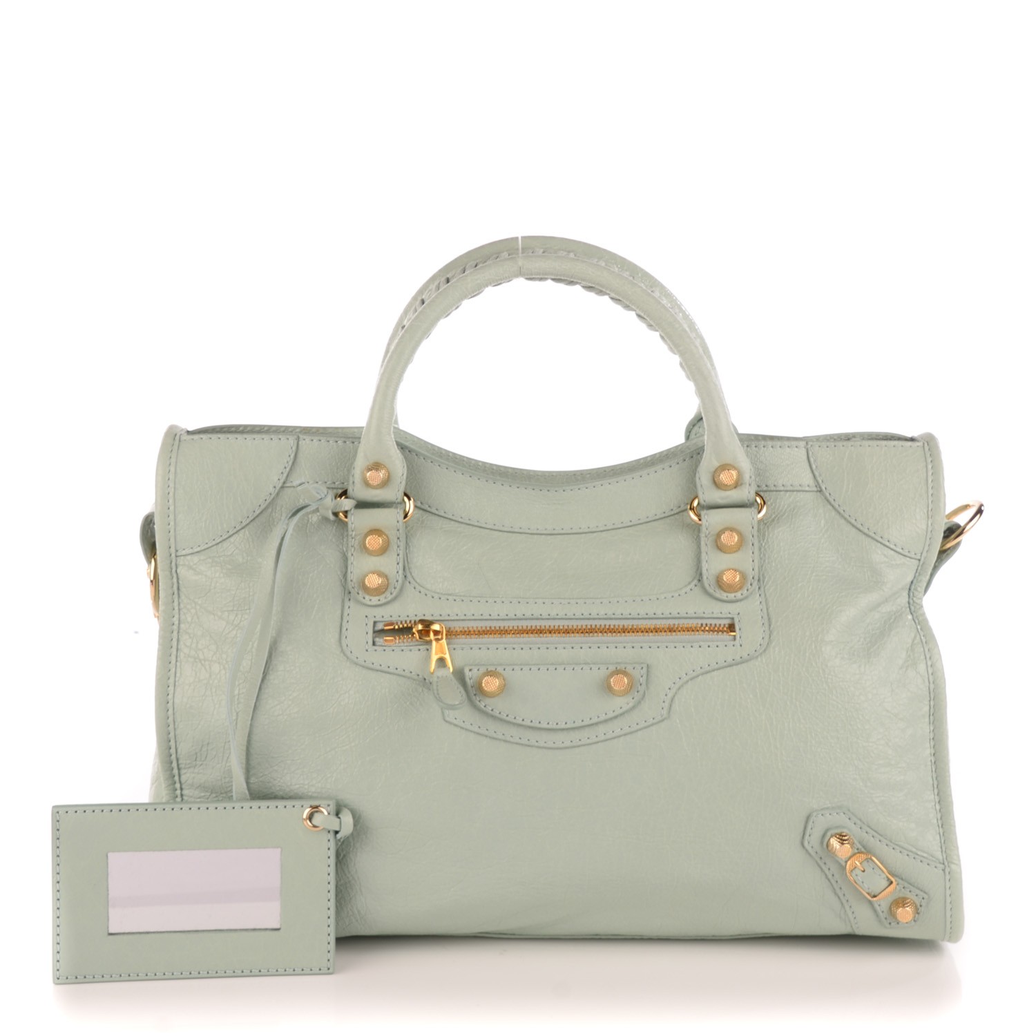 balenciaga mint green bag