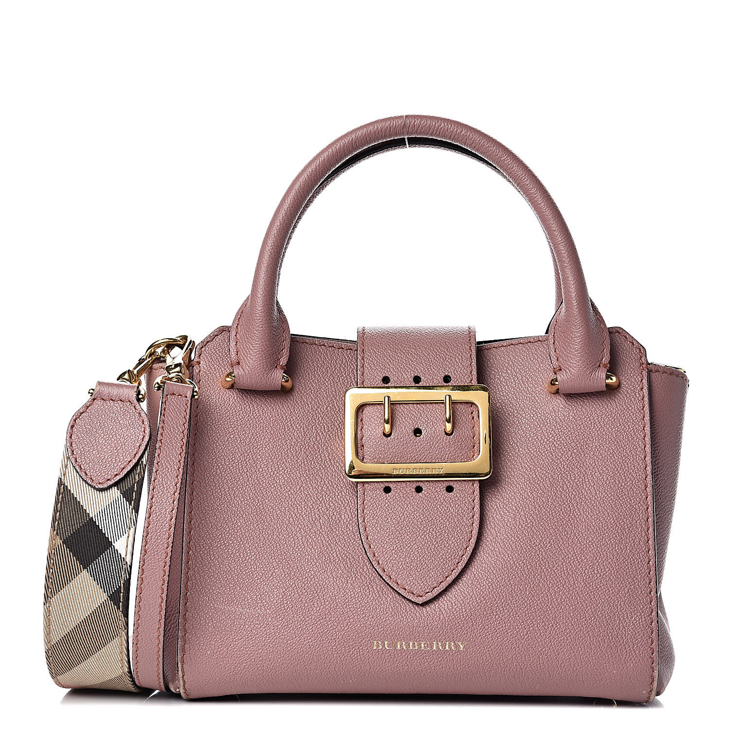 pink burberry handbag