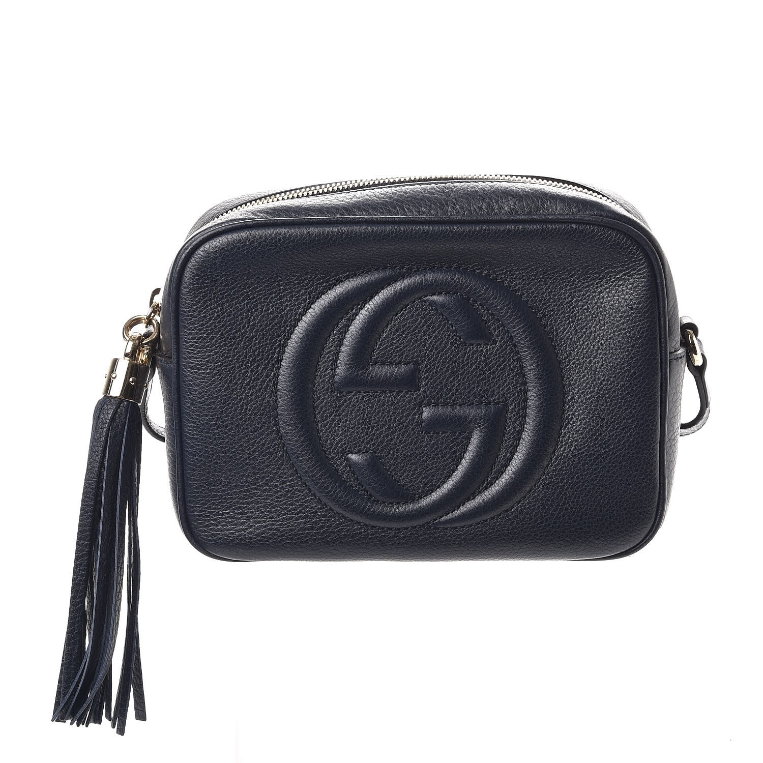 gucci soho disco bag navy