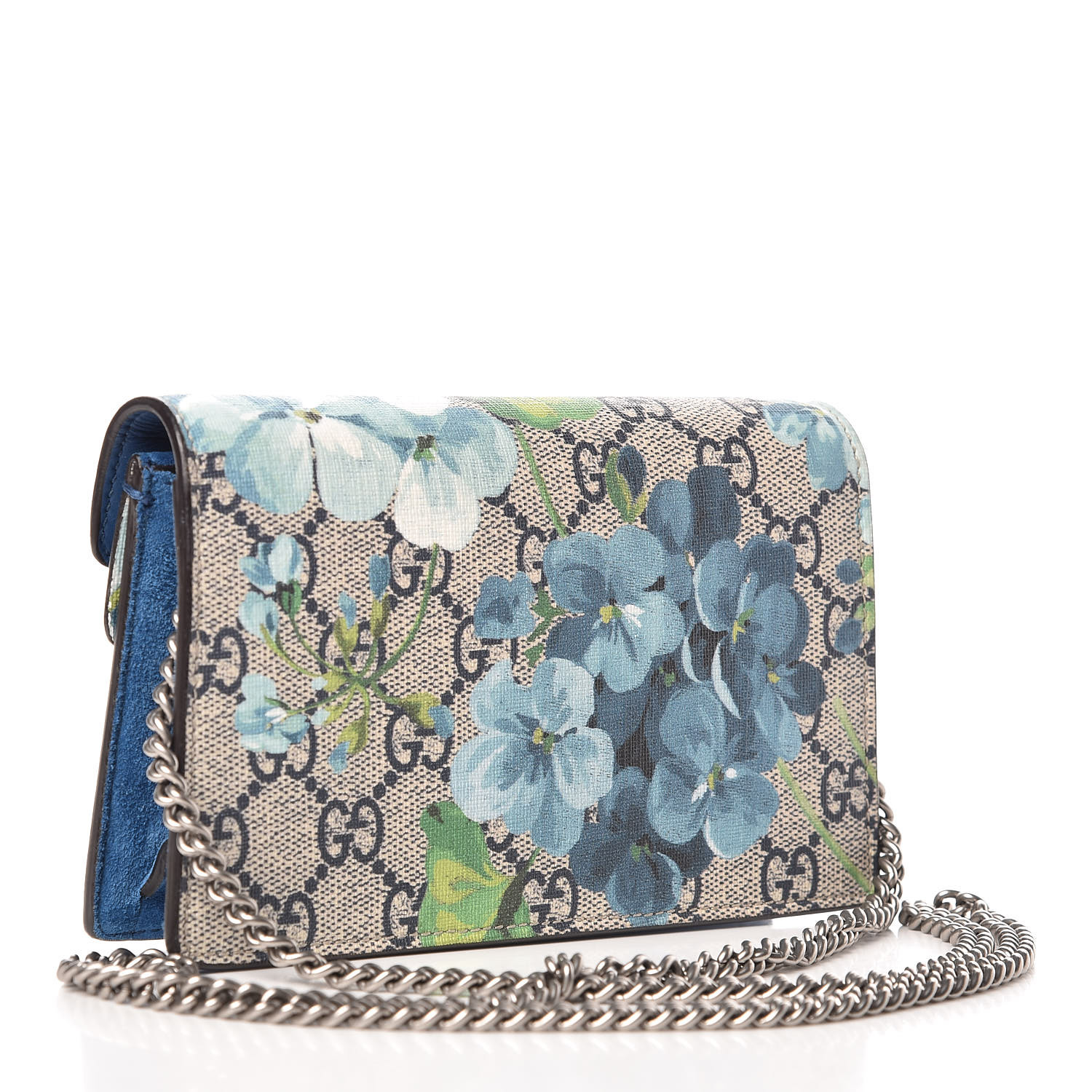 gg blooms supreme canvas shoulder bag