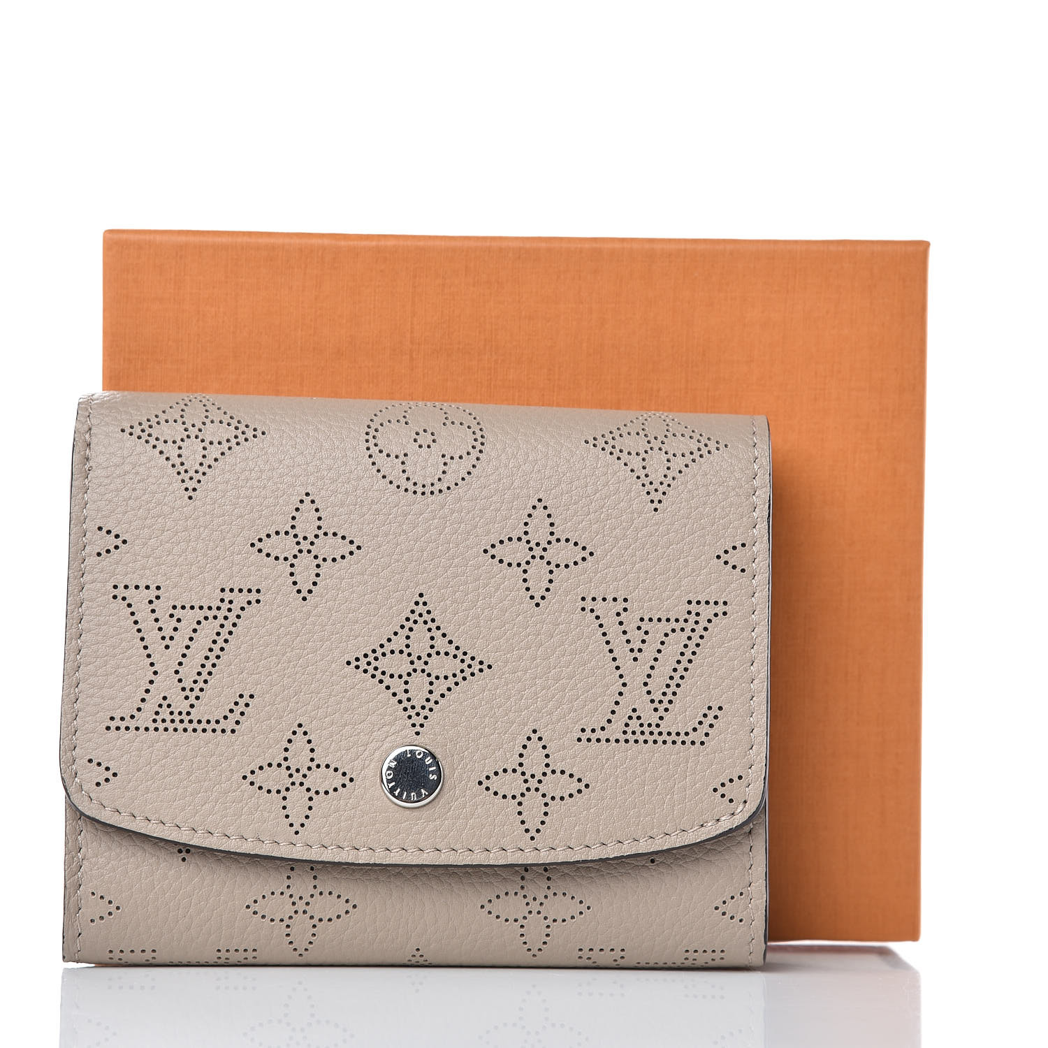 Louis Vuitton Iris Wallet NM Mahina Leather Neutral 231646126