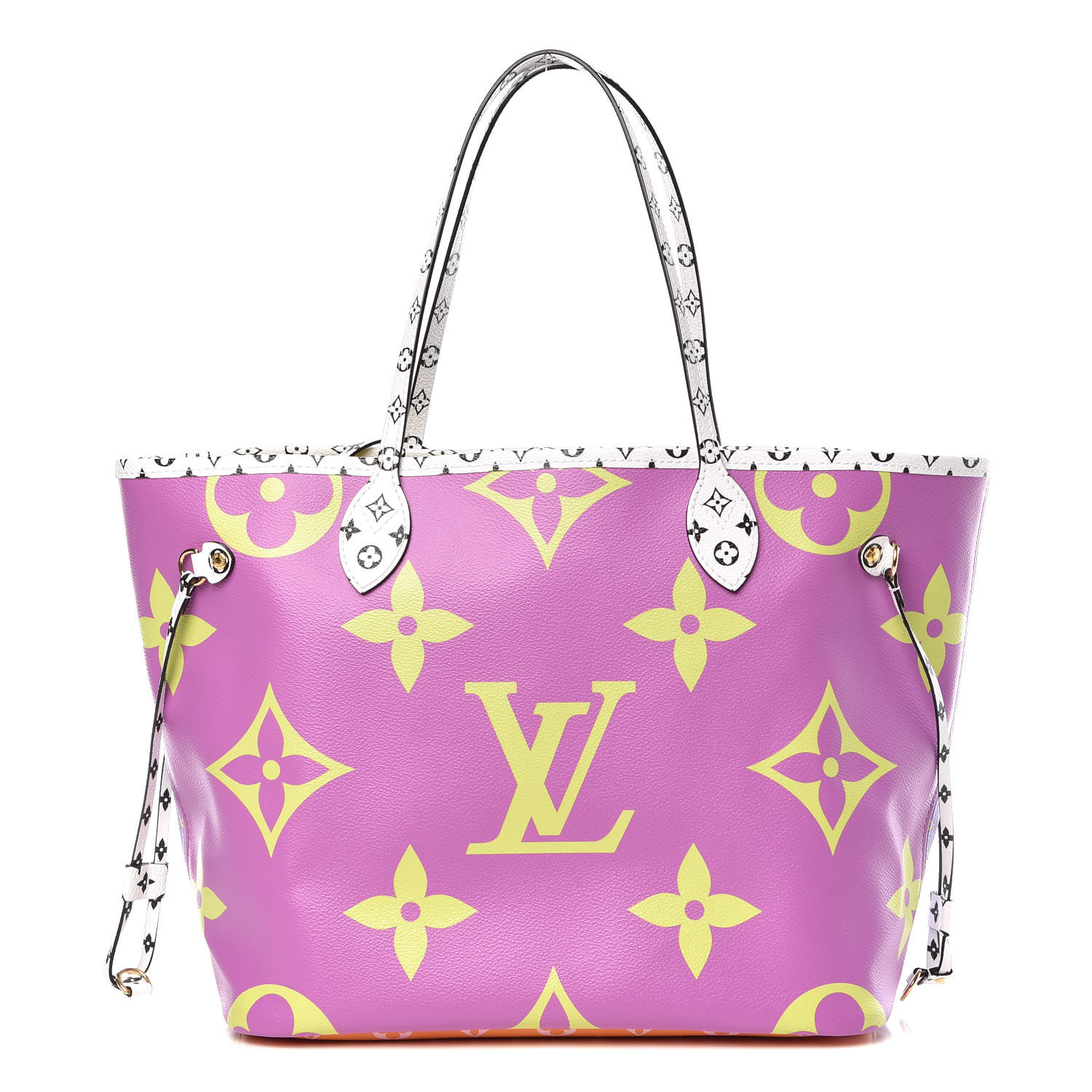 louis vuitton neverfull mm monogram pink