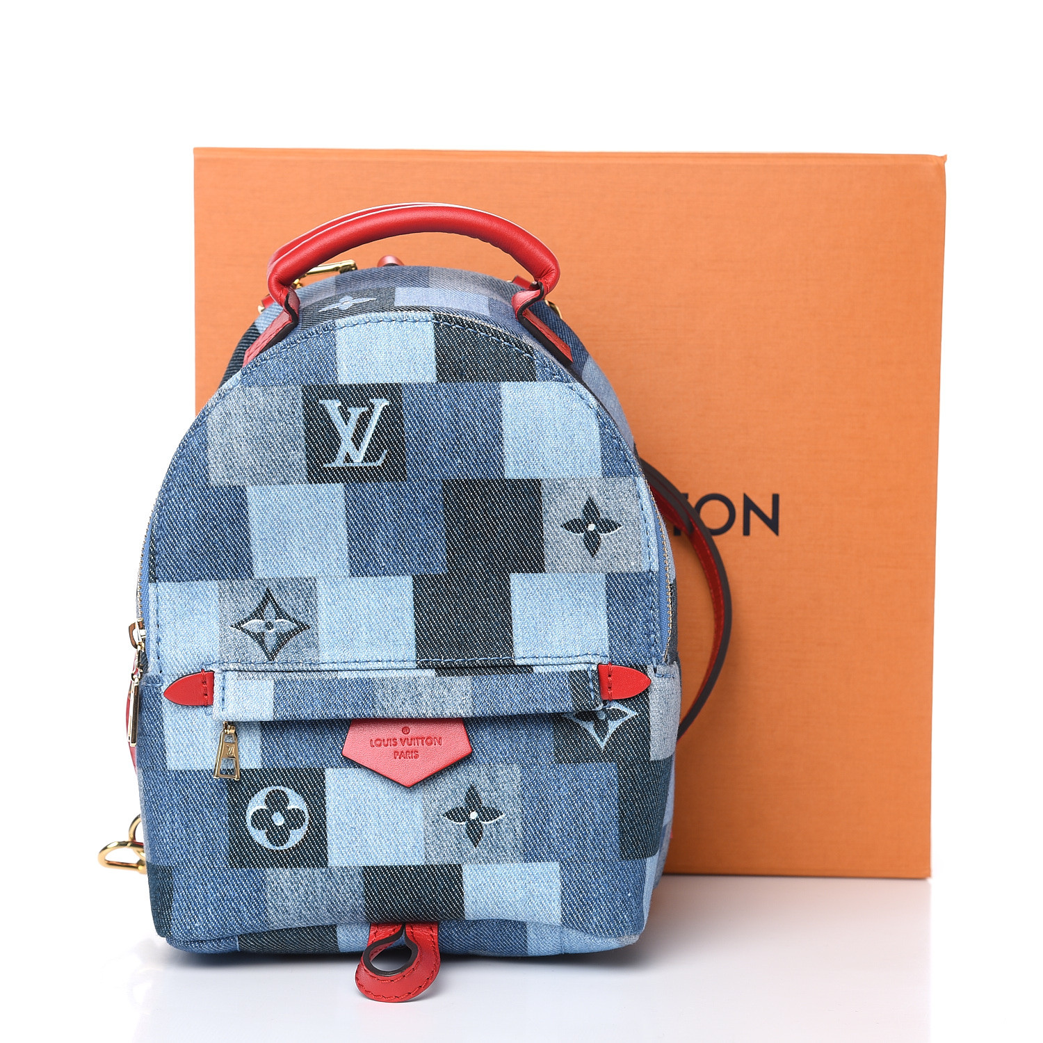 Louis Vuitton 2006 pre-owned Monogram Denim Sac A Dos PM Backpack
