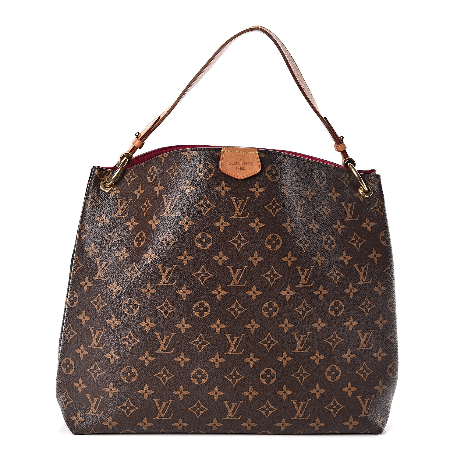 Louis Vuitton Monogram Graceful PM Tote with Pivone - A World Of