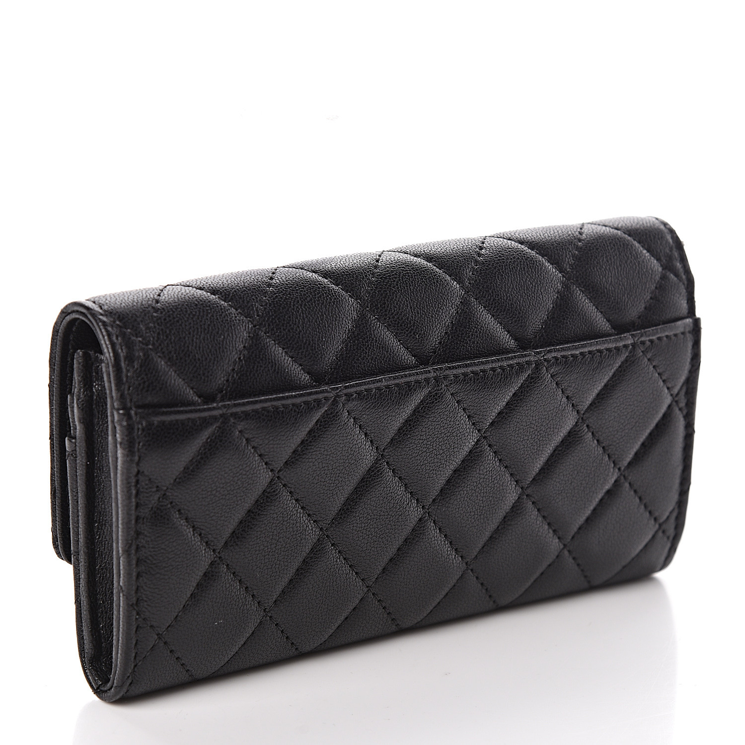 goatskin quilted medium chanel 19 flap black