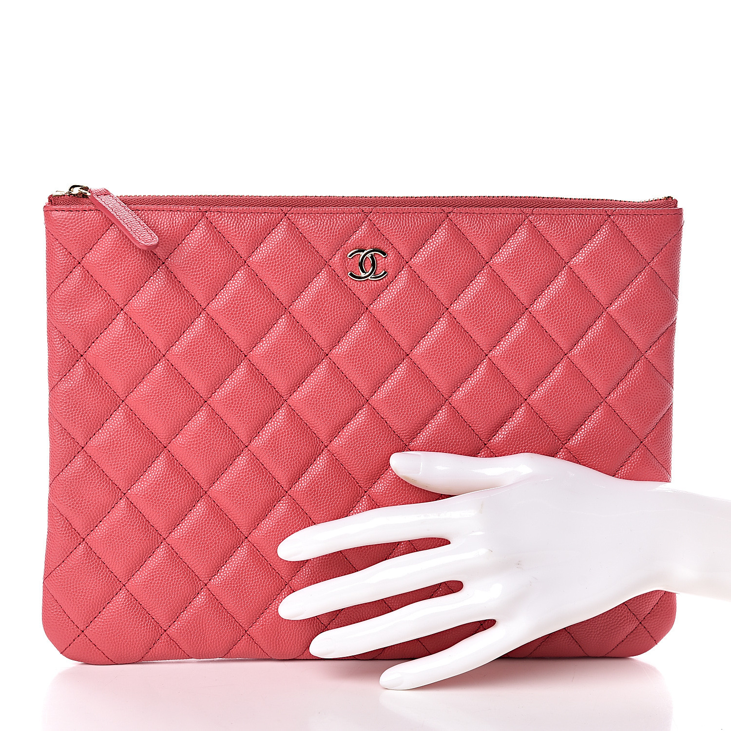 chanel pink caviar