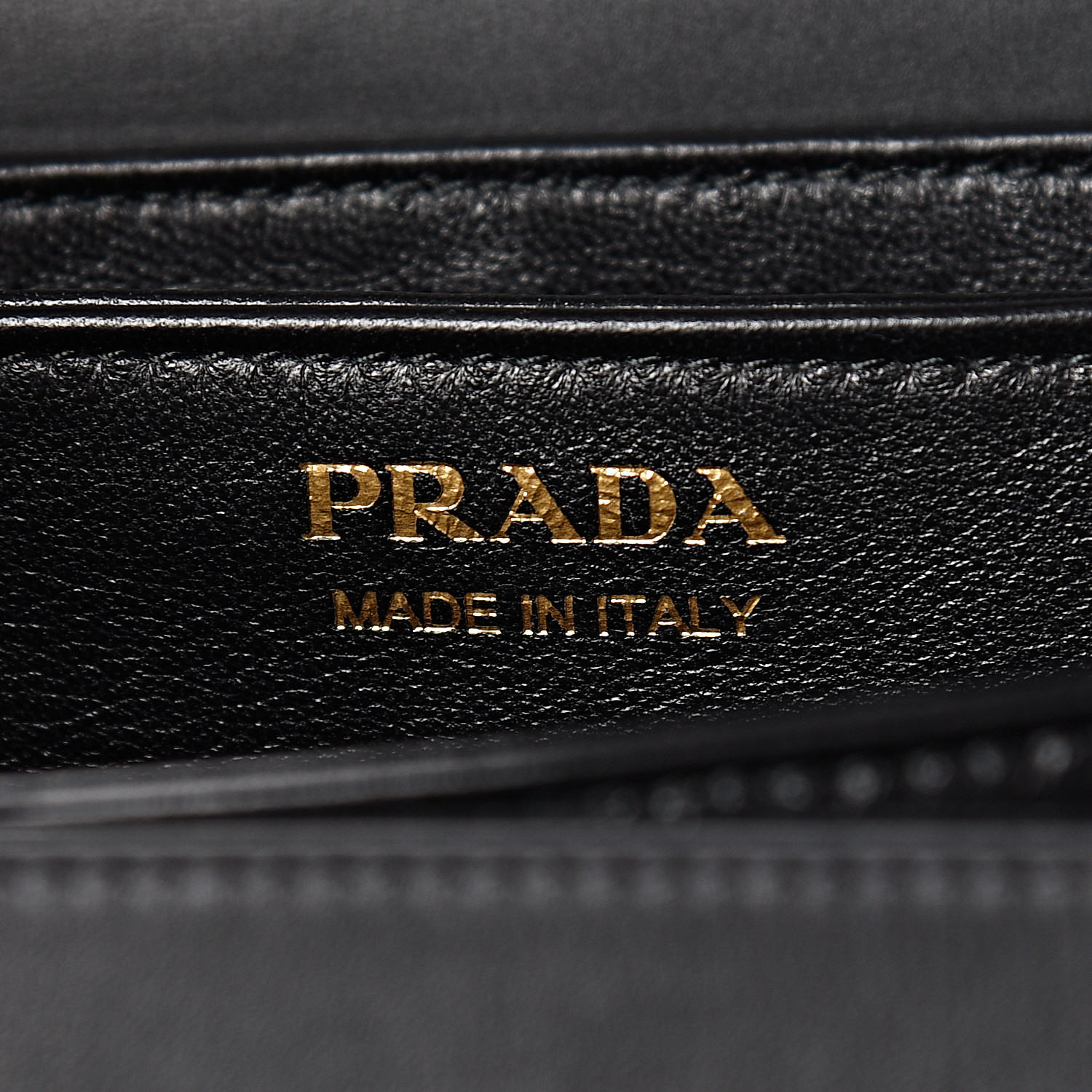 PRADA New Calfskin Medium Ingrid Top Handle Bag Black 483579