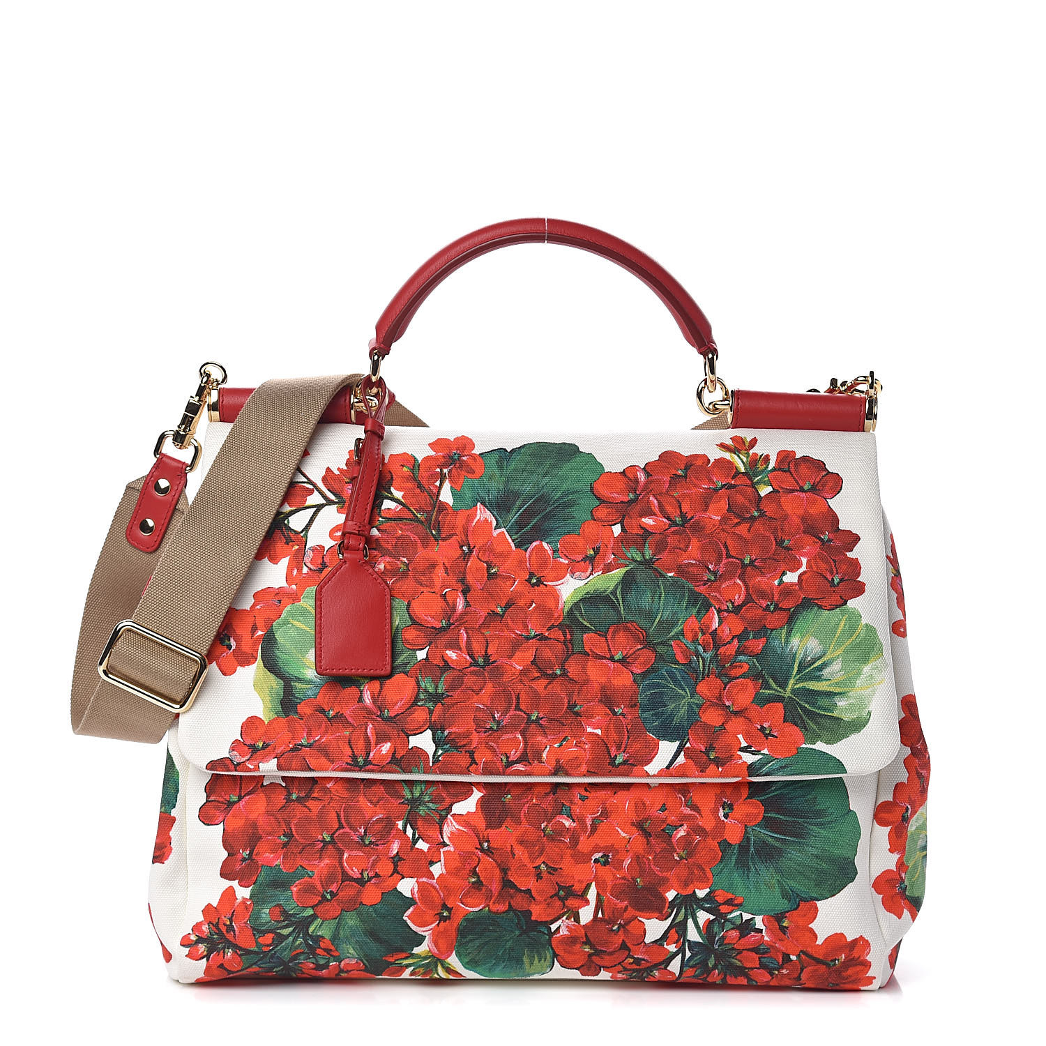 dolce gabbana sicily bag red