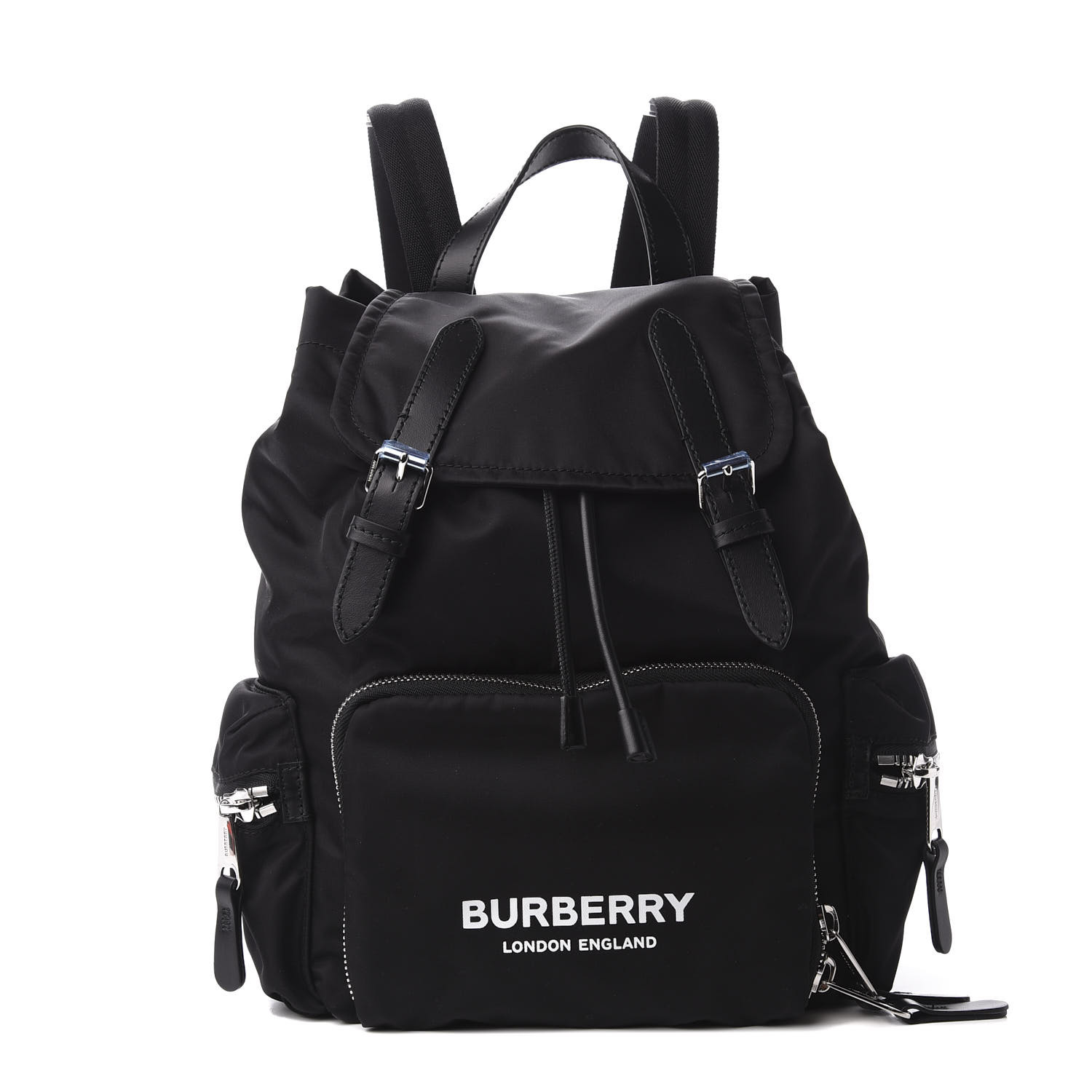 black rucksack backpack