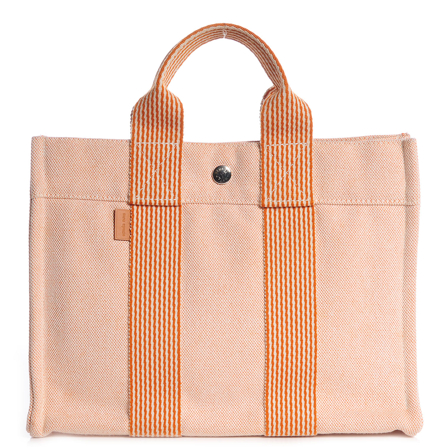 hermes canvas tote bag price