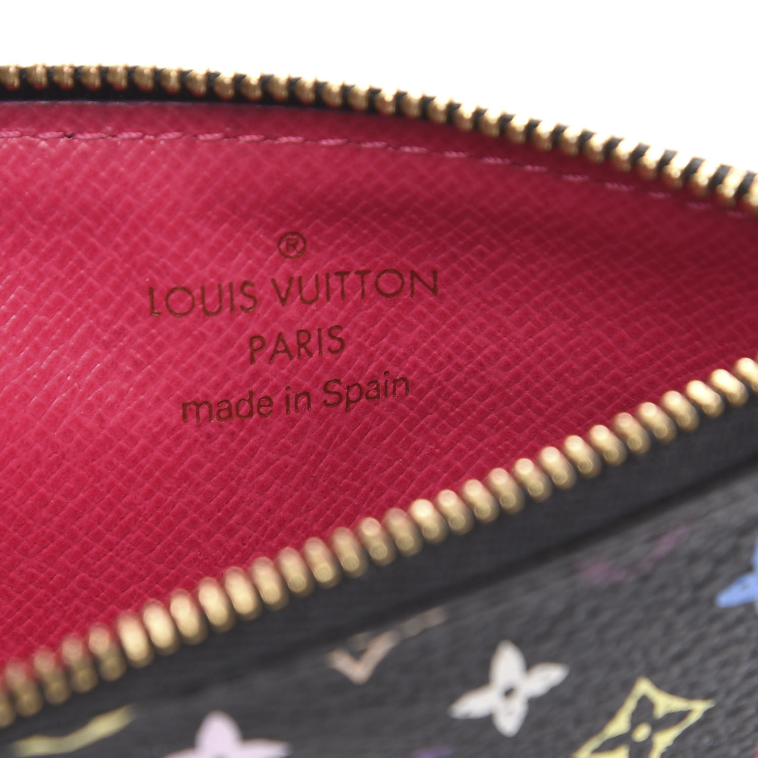 louis vuitton key pouch monogram multicolor