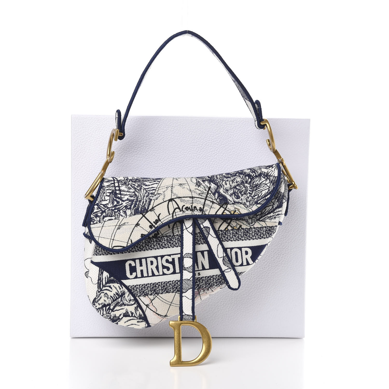 christian dior fabric bag