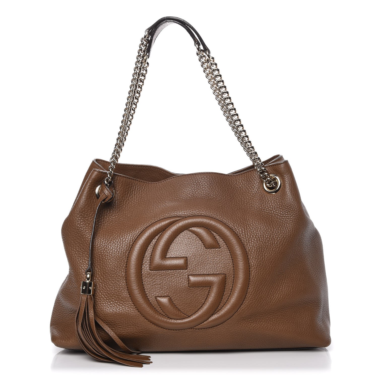 gucci pebbled calfskin medium soho