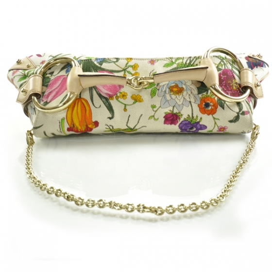 gucci flora clutch